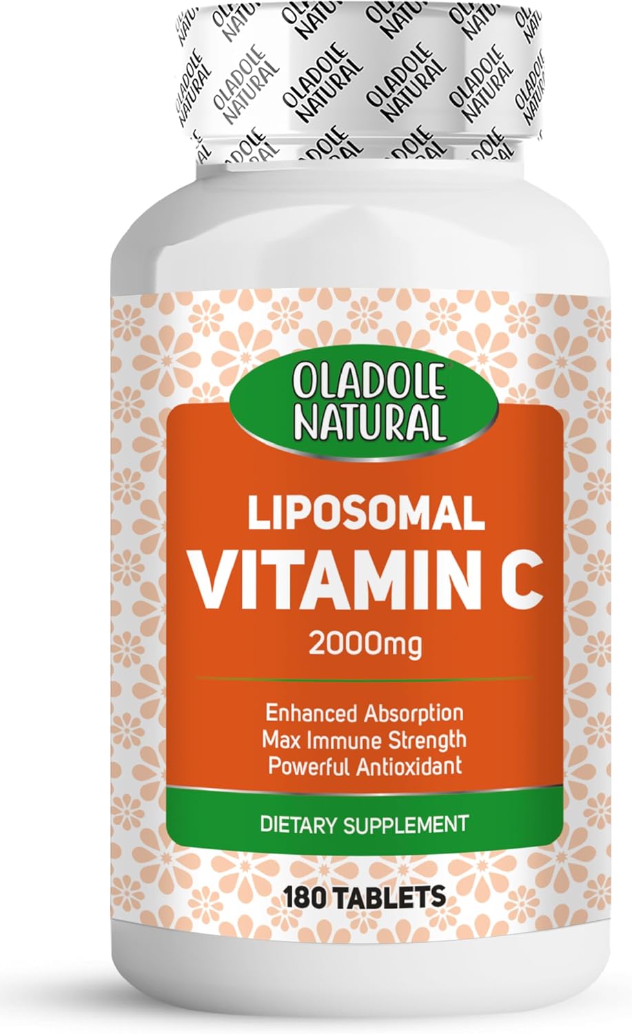 Oladole Natural، مکمل ویتامین C، 1000 میلی‌گرم، 60 سافت‌ژل