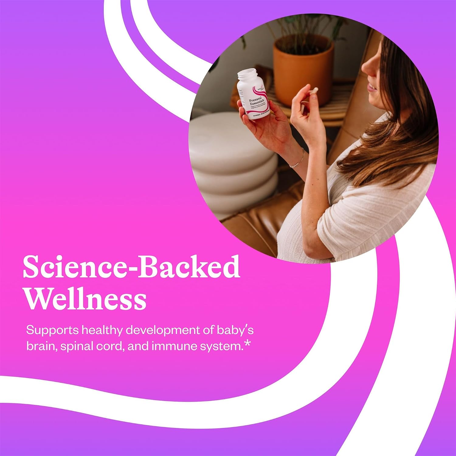 Seeking Health، مولتی‌ویتامین دوران بارداری، 60 کپسول