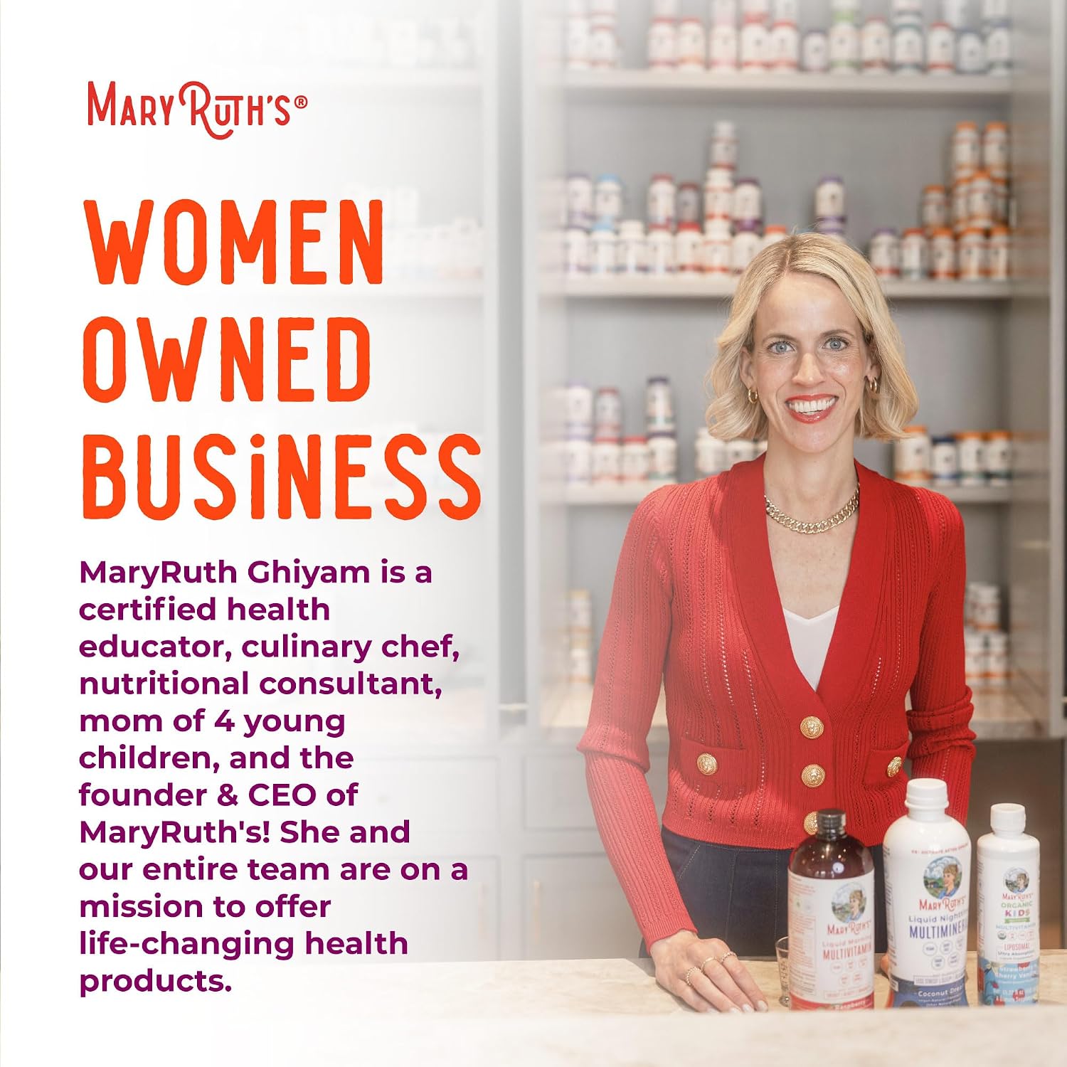 MaryRuth Organics، مکمل ویتامین A، 750 میکروگرم، مایع