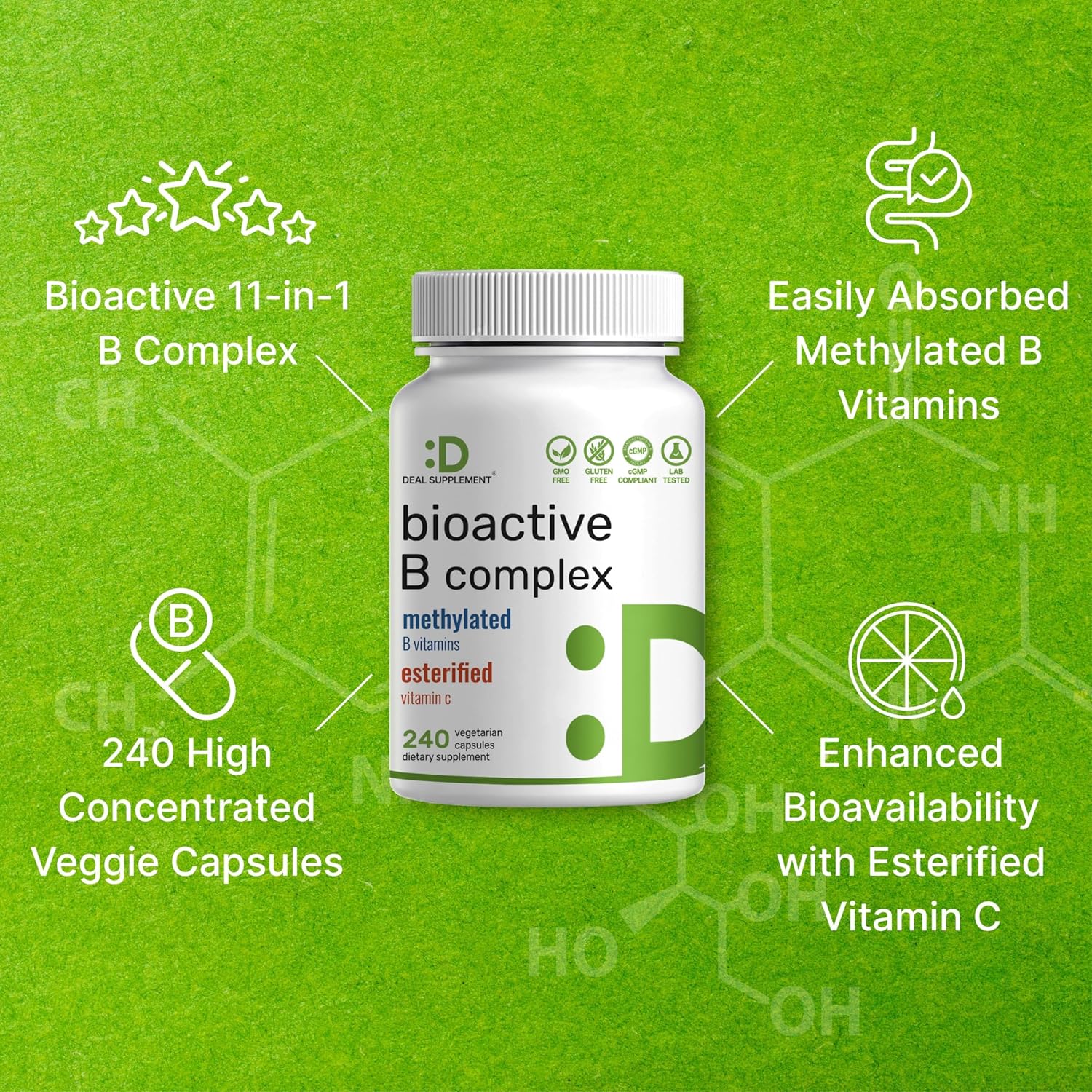 DEAL SUPPLEMENT، مکمل ویتامین C، کپسول
