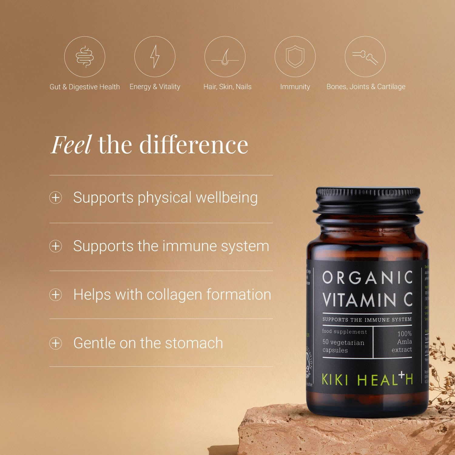 Kiki Health، مکمل ویتامین C، کپسول