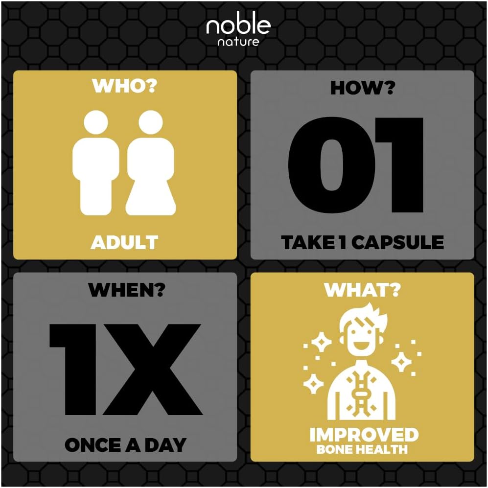Noble Nature، مکمل ویتامین K2، 4000 IU، کپسول