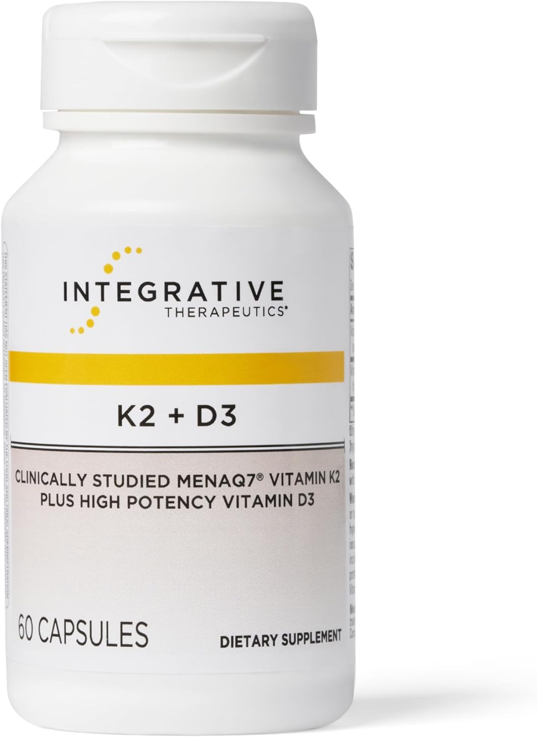 Integrative Therapeutics، مکمل کلسیم و ویتامین D، 60 سروینگ