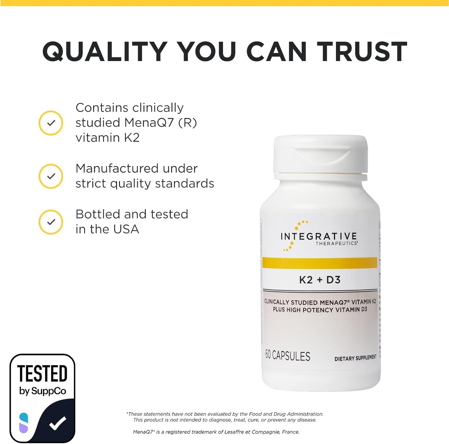 Integrative Therapeutics، مکمل کلسیم و ویتامین D، 60 سروینگ