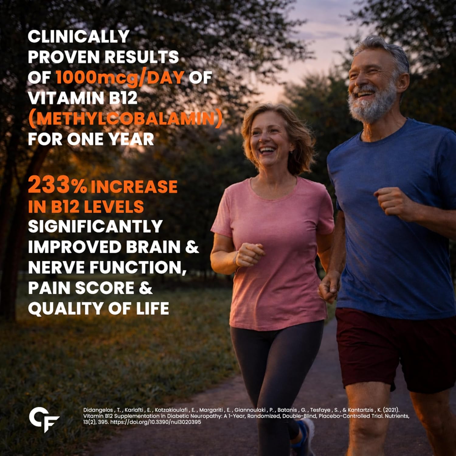 Carbamide Forte، مکمل ویتامین B12، 1000 میکروگرم، 12 قرص