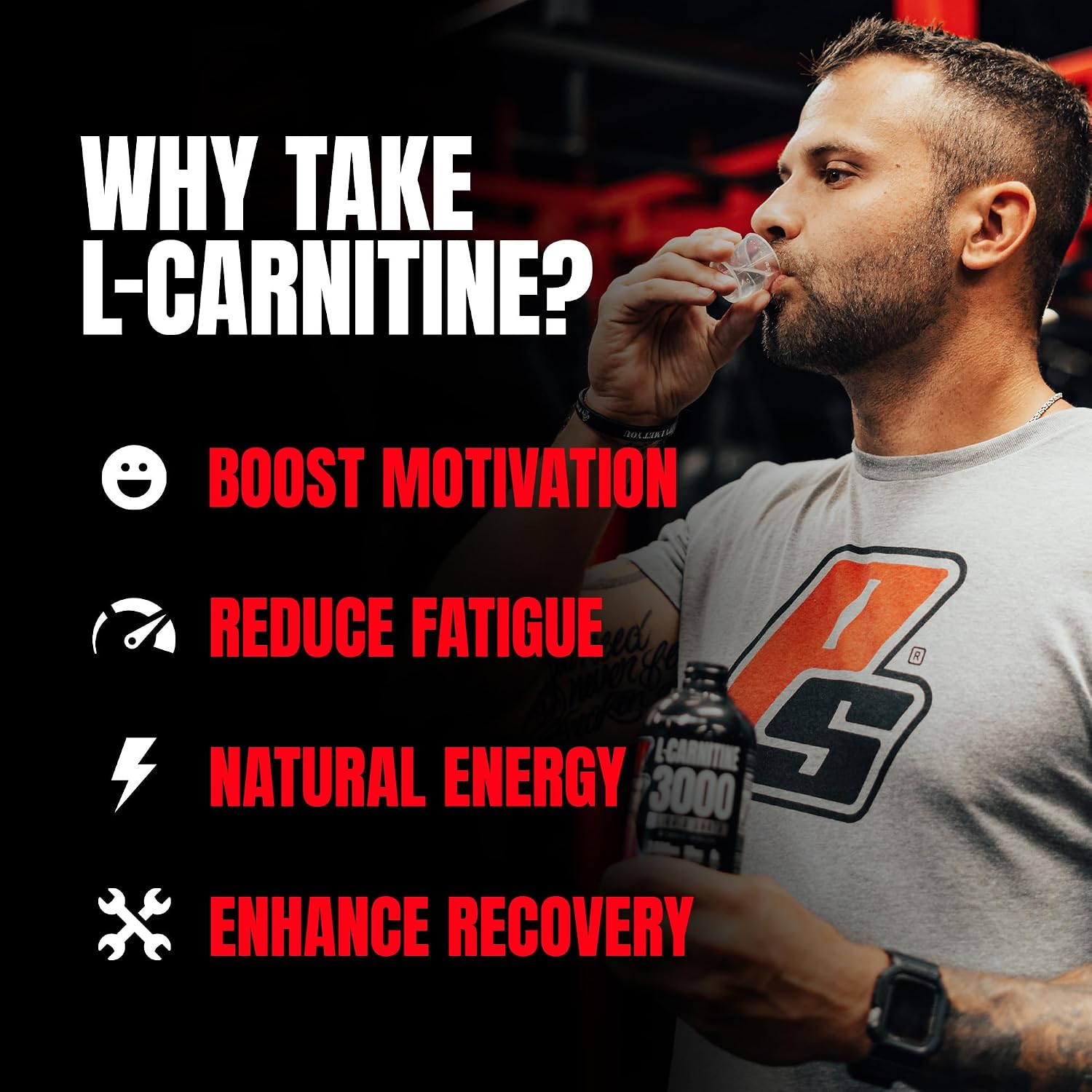 مکمل مایع مدیریت وزن ProSupps L-Carnitine 3000 با ال-کارنیتین | طعم بری، 31 سروینگ