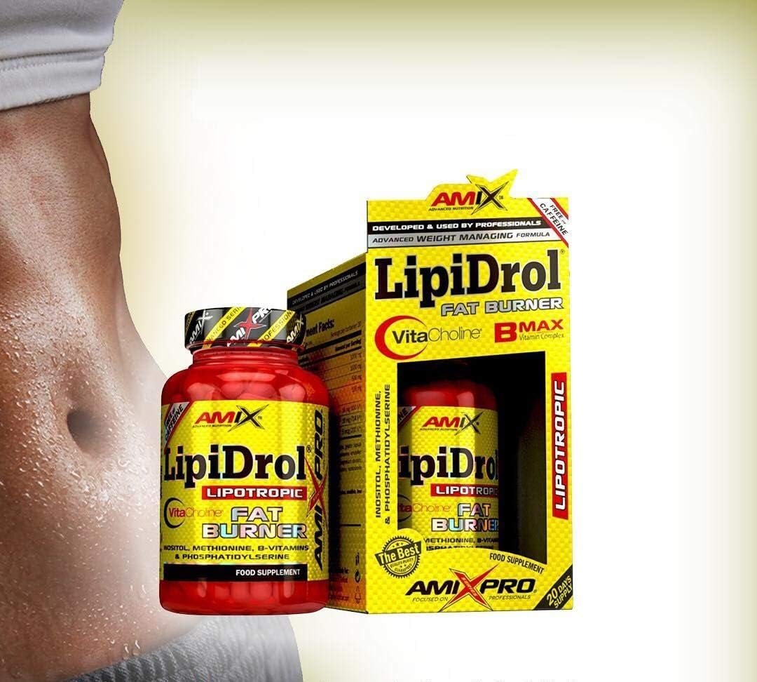 مکمل مدیریت وزن Amix LipoDrol با متیونین، اینوزیتول و کولین | 120 کپسول