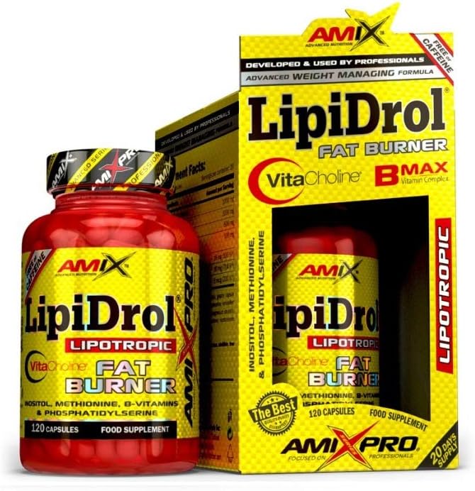 مکمل مدیریت وزن Amix LipoDrol با متیونین، اینوزیتول و کولین | 120 کپسول