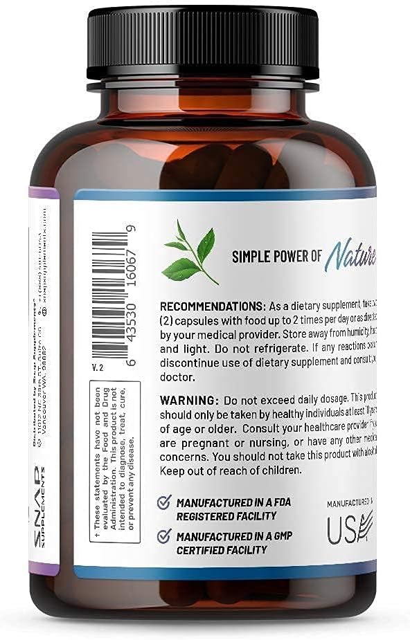 مکمل مدیریت وزن Snap Supplements BHB Keto Burn با BHB | 60 کپسول