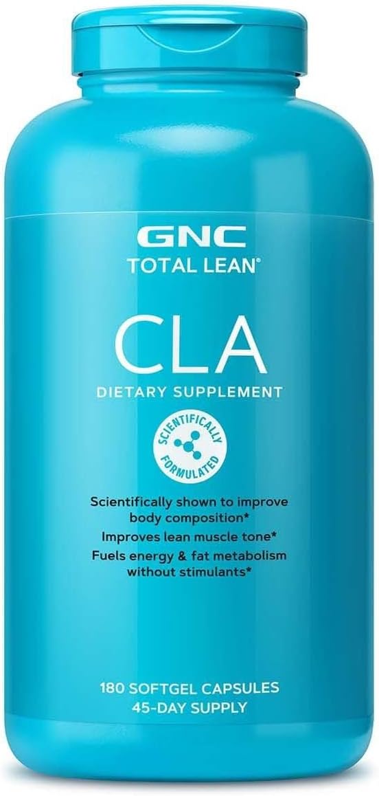 مکمل CLA GNC Total Lean Cla Nutritional با CLA | 180 سافت‌ژل