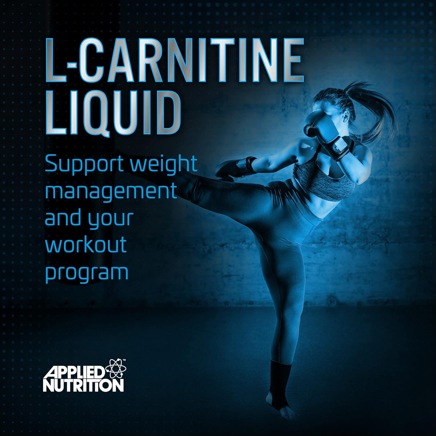 مکمل مایع مدیریت وزن Applied Nutrition L-Carnitine با ال-کارنیتین | 480 میلی‌لیتر