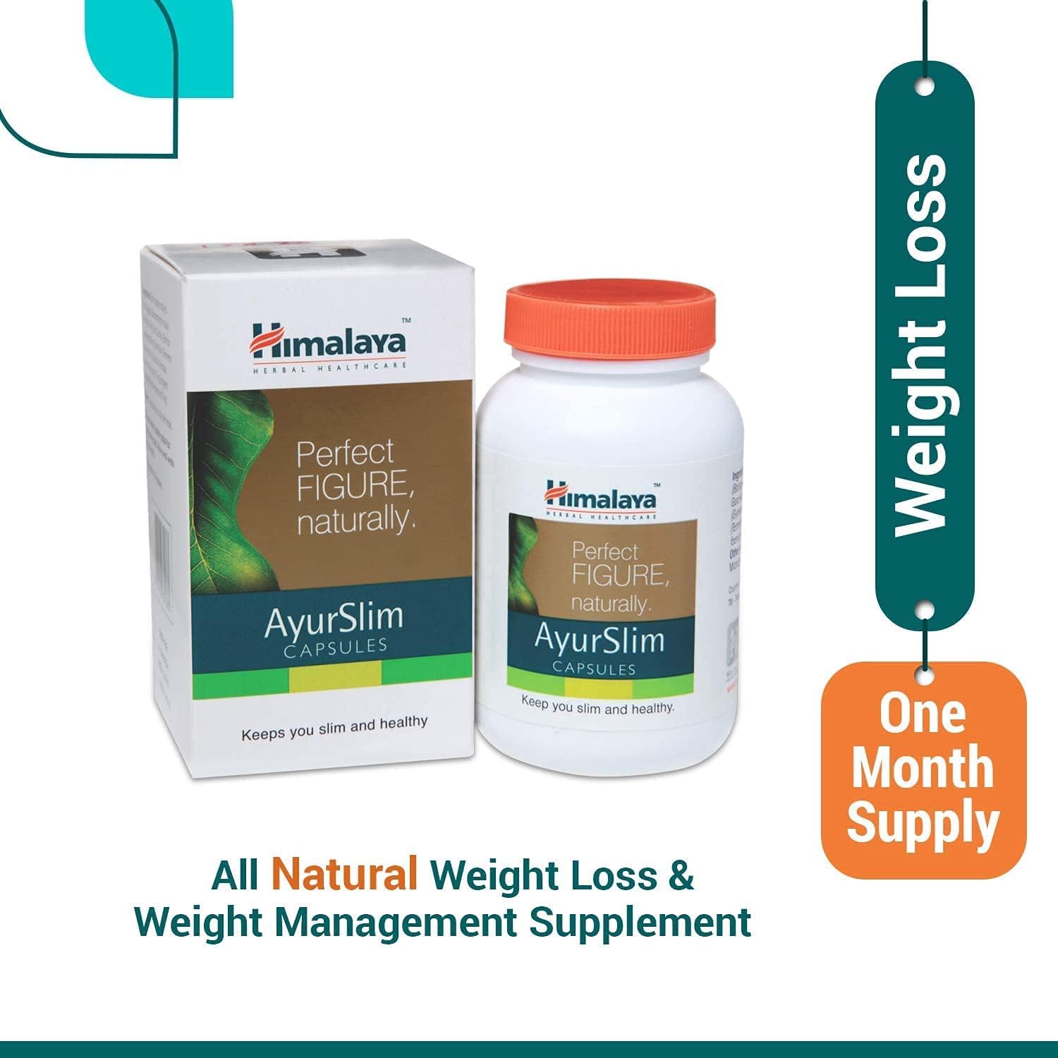 مکمل مدیریت وزن Himalaya Ayurslim | 120 کپسول