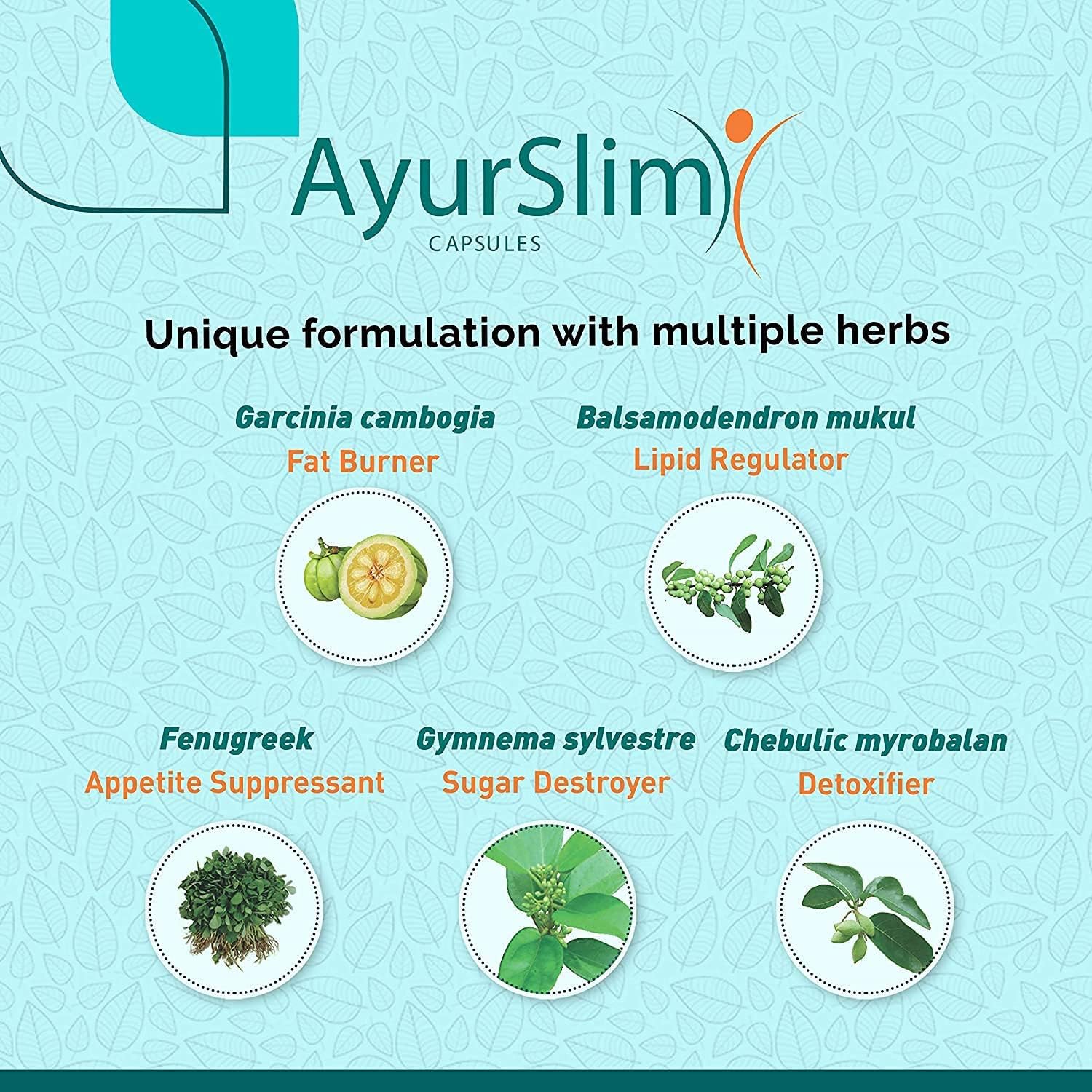مکمل مدیریت وزن Himalaya Ayurslim | 120 کپسول