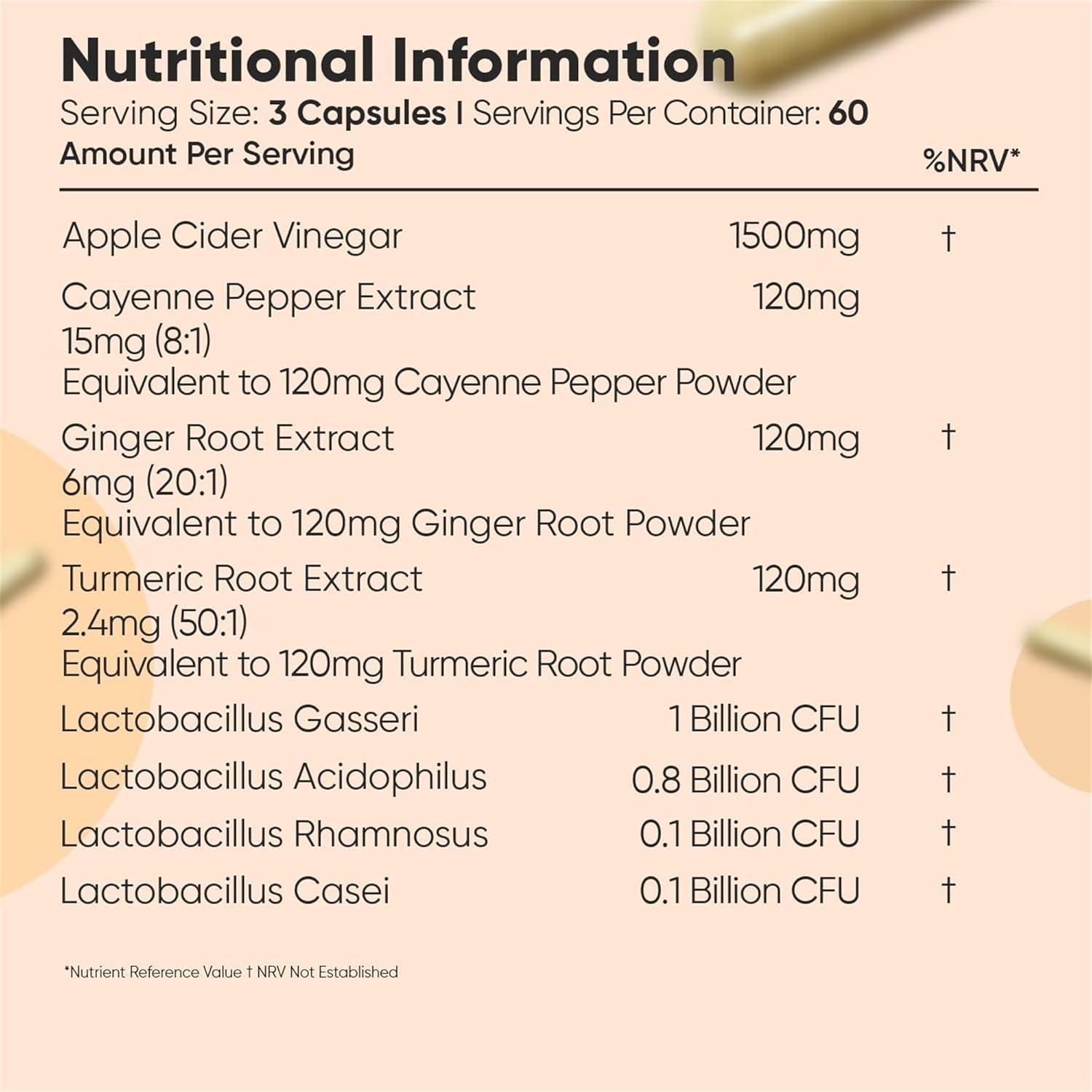 مکمل سرکه سیب WeightWorld Apple Cider Vinegar با سرکه سیب، پروبیوتیک و زردچوبه | طعم سیب، 180 کپسول