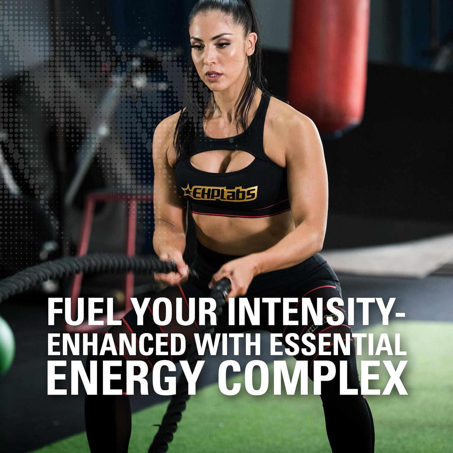 پودر پری‌ورک‌اوت ترموژنیک EHP LABS OxyShred HARDCORE با ال-کارنیتین و CLA | طعم آبنبات هندوانه، 40 سروینگ