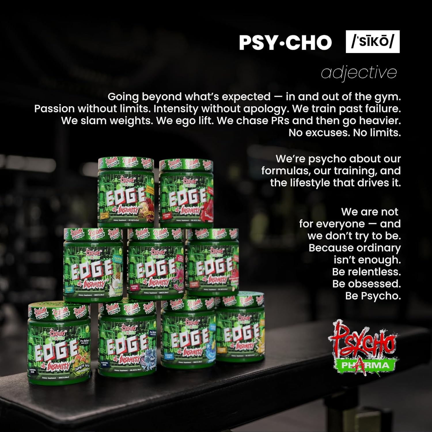 مکمل پری‌ورک‌اوت Psycho Pharma New Perfect Powders