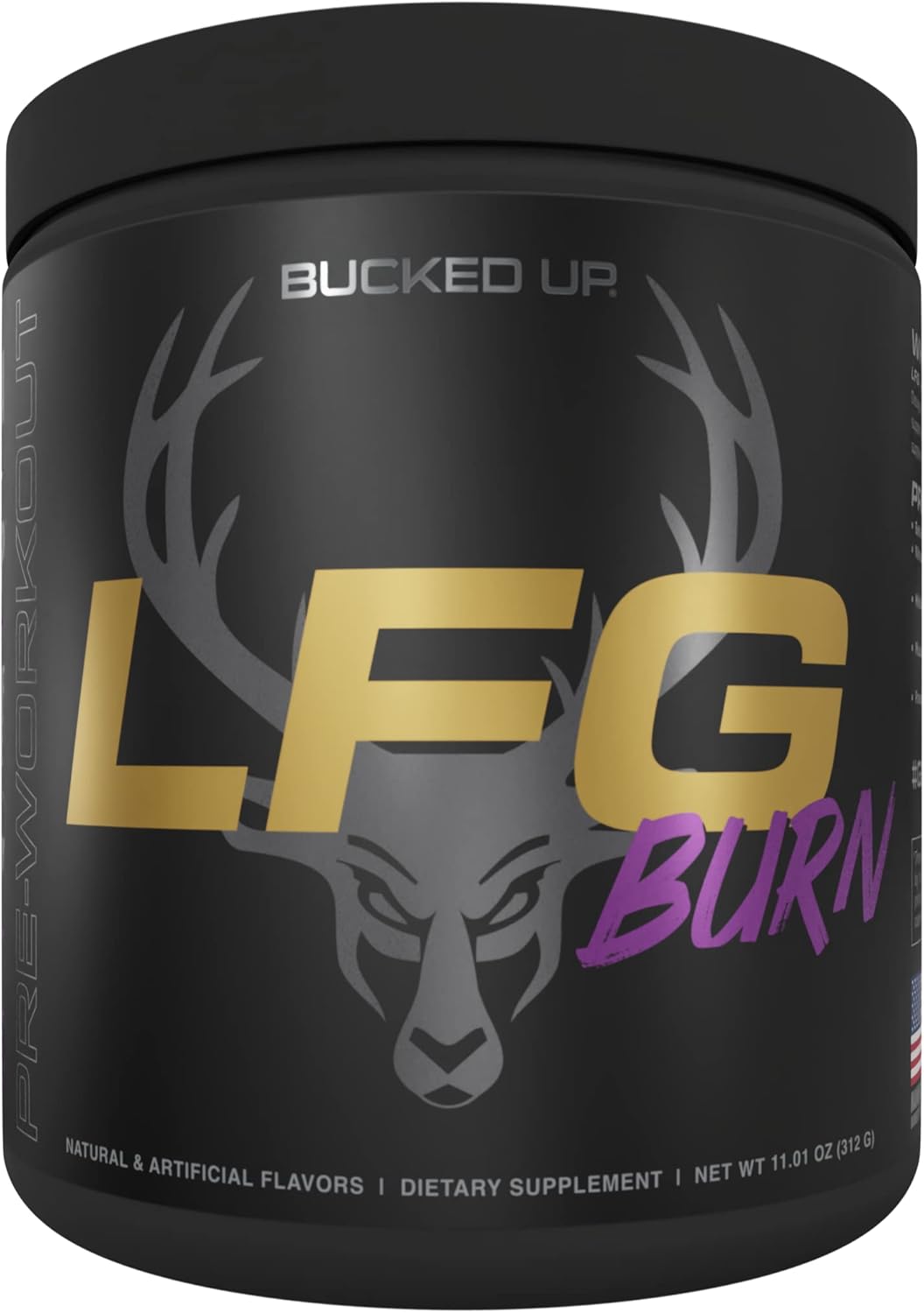 پودر پری‌ورک‌اوت ترموژنیک Bucked Up LFG | طعم بری، 30 سروینگ