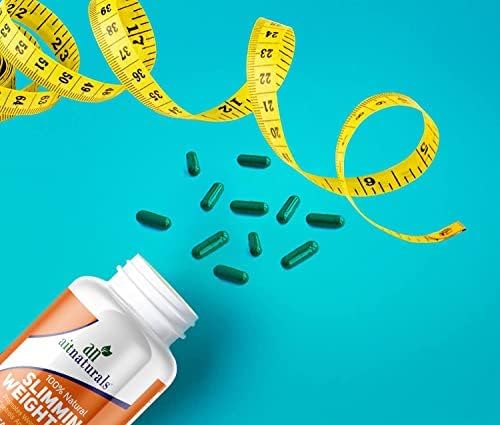 مکمل مدیریت وزن aitnaturals 60 Count با گارسینیا کامبوجیا، عصاره چای سبز و زنجبیل | 60 عدد