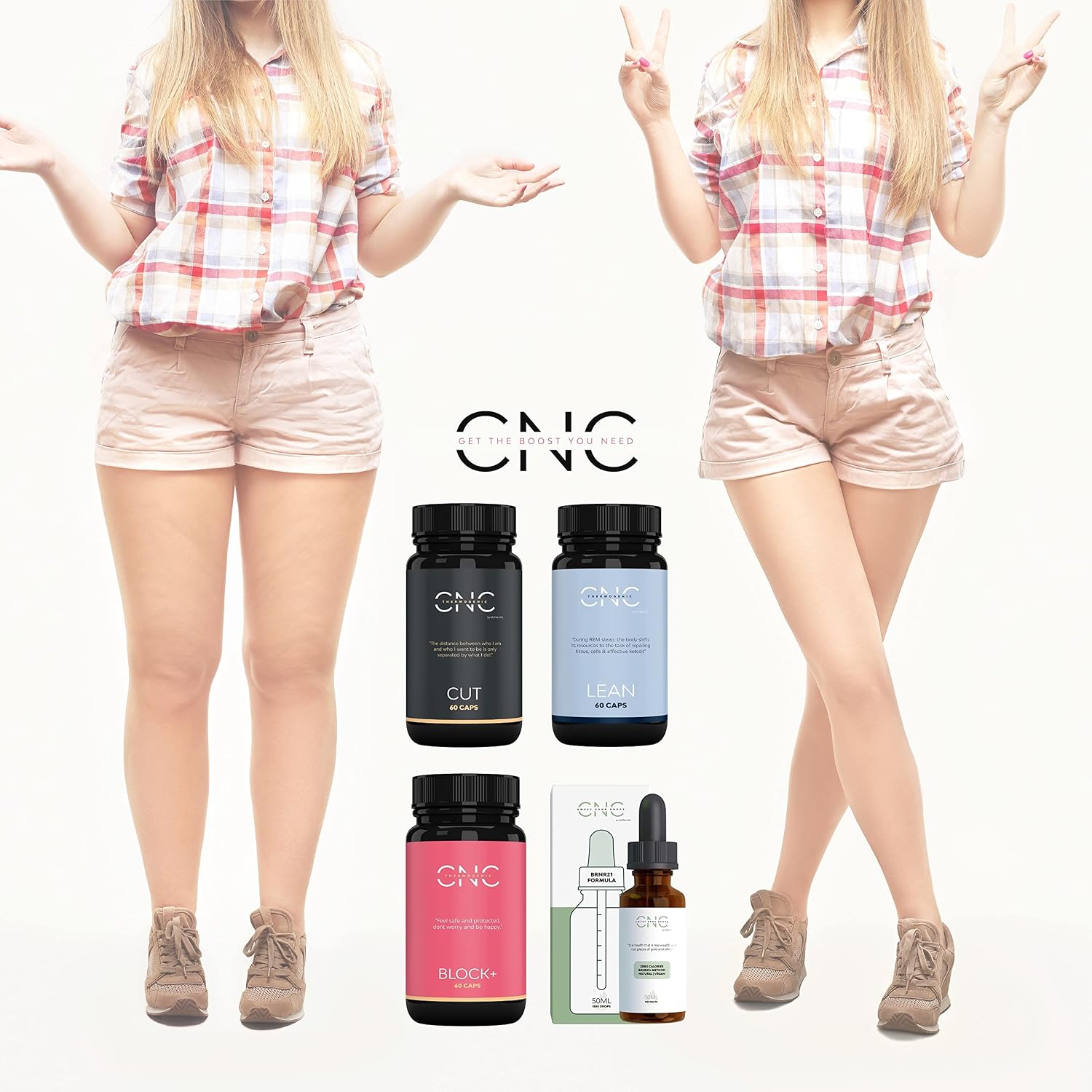 مکمل مایع مدیریت وزن QSTA BRNR21+