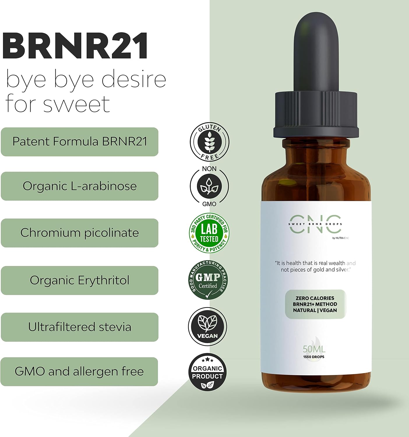 مکمل مایع مدیریت وزن QSTA BRNR21+
