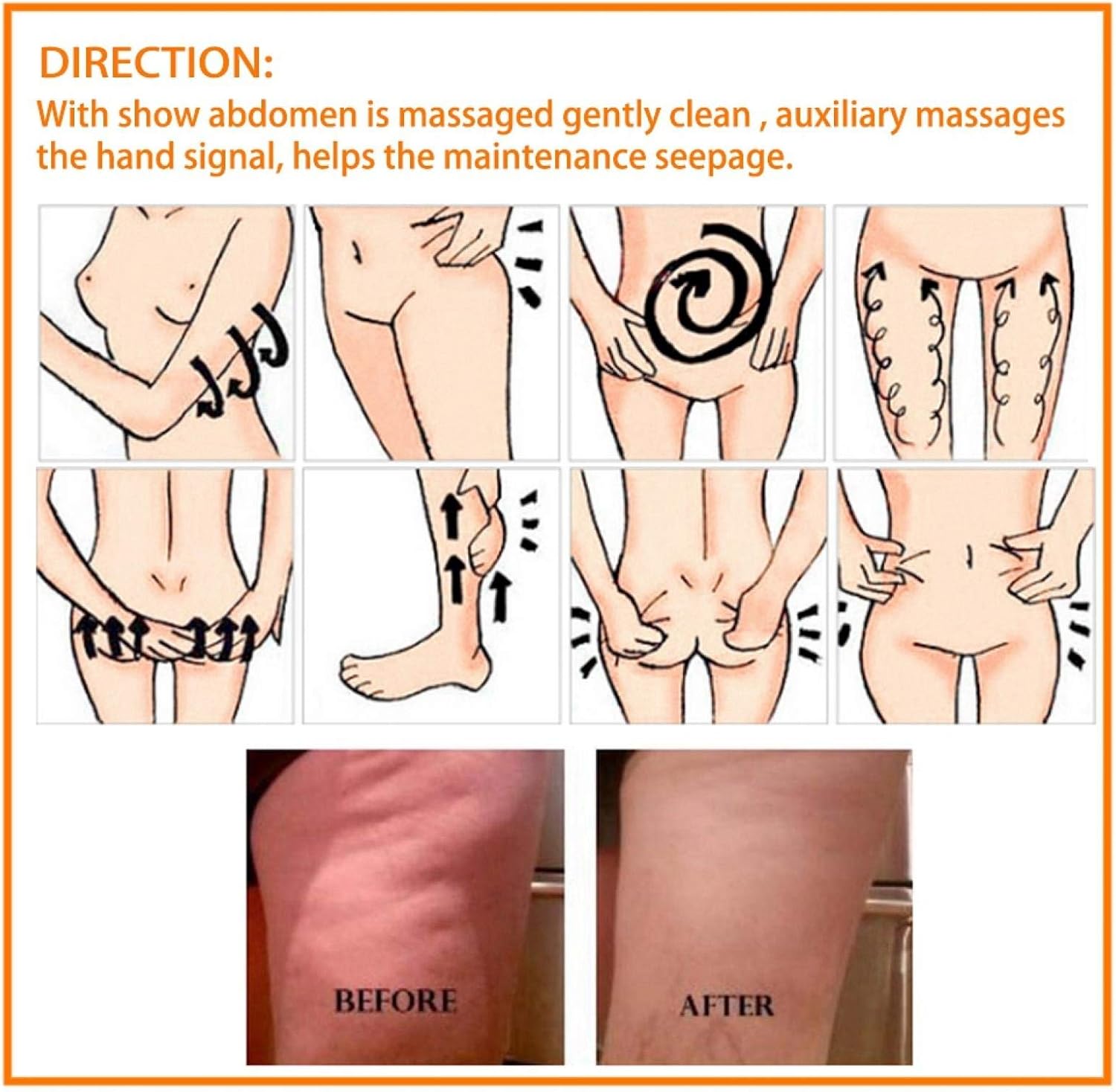 کرم یا ژل موضعی بدن BOLHGF Melao Cellulite Hot