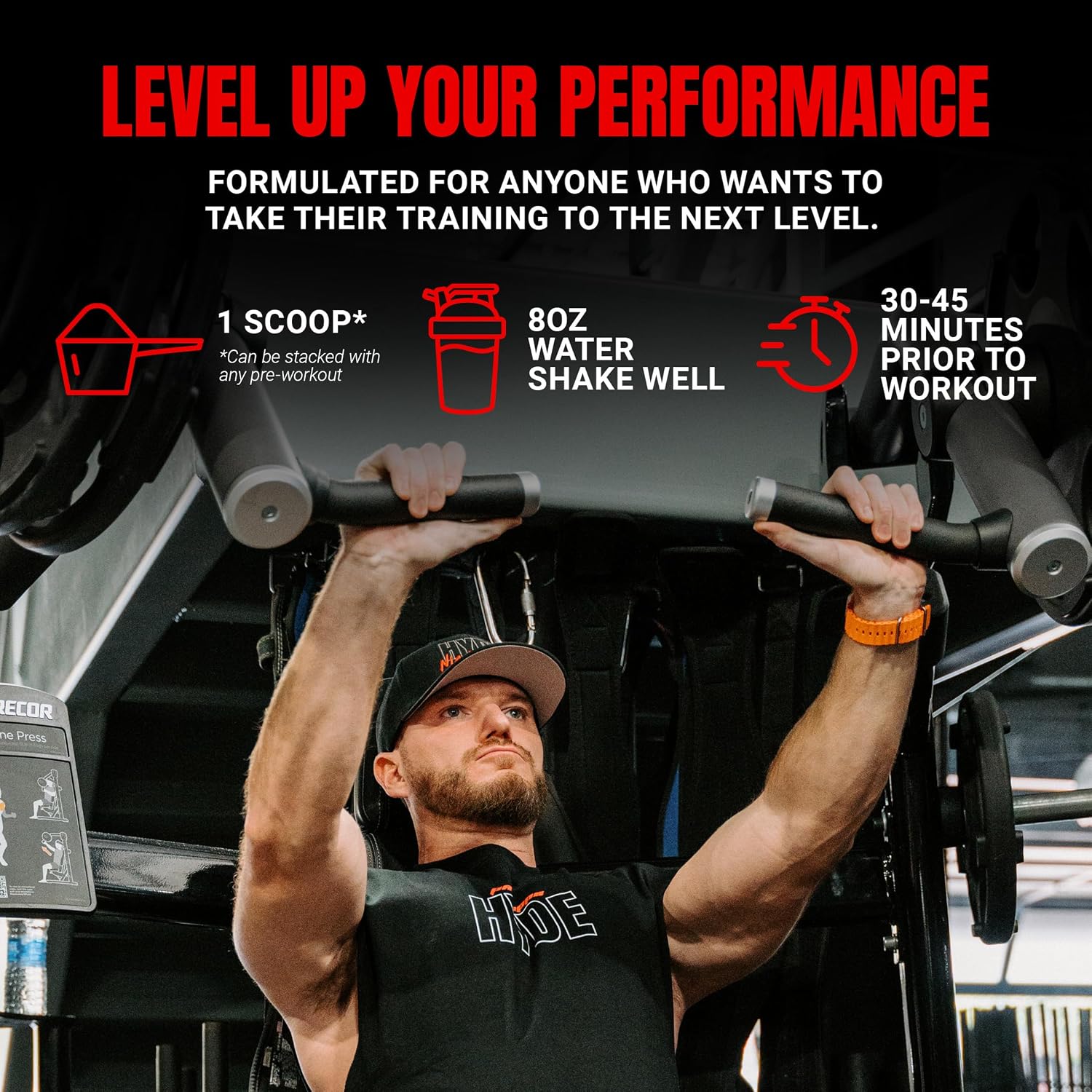 مکمل پری‌ورک‌اوت ProSupps Hyde Max Pump با کافئین | 20 سروینگ