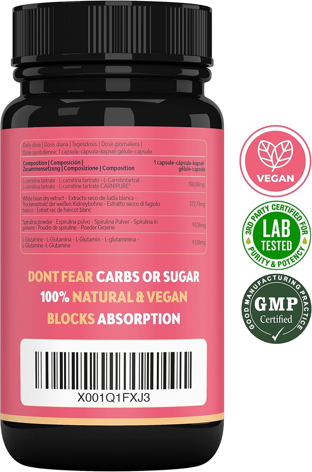 مکمل مدیریت وزن QSTA L Carnitine