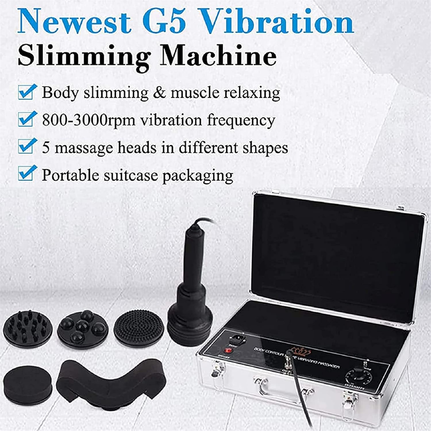 دستگاه فرم‌دهی و ماساژ بدن HENGMA Frequency G5 Cellulite Vibration