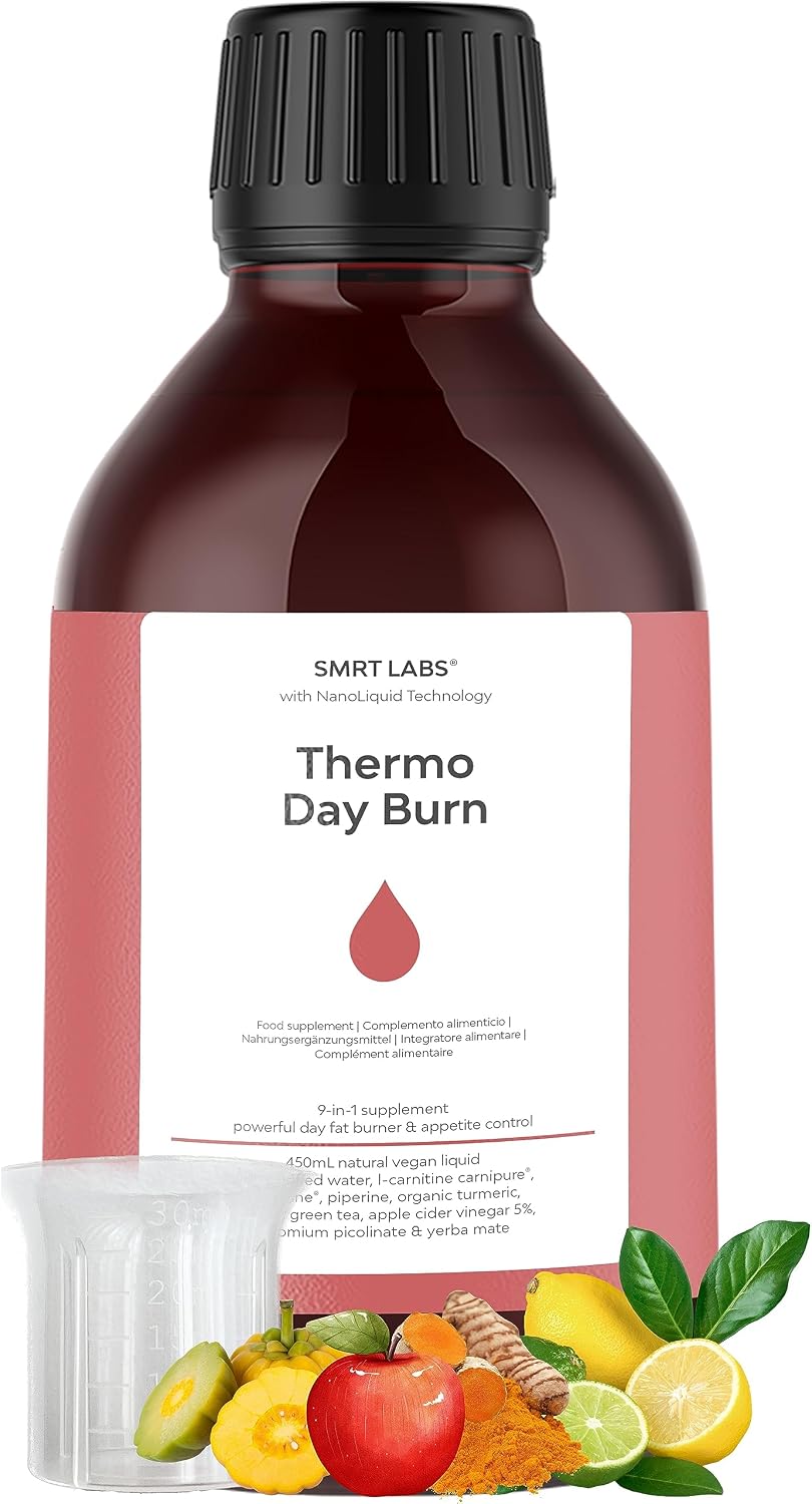 مکمل مایع مدیریت وزن QSTA SMRT LABS Thermo Day Burn