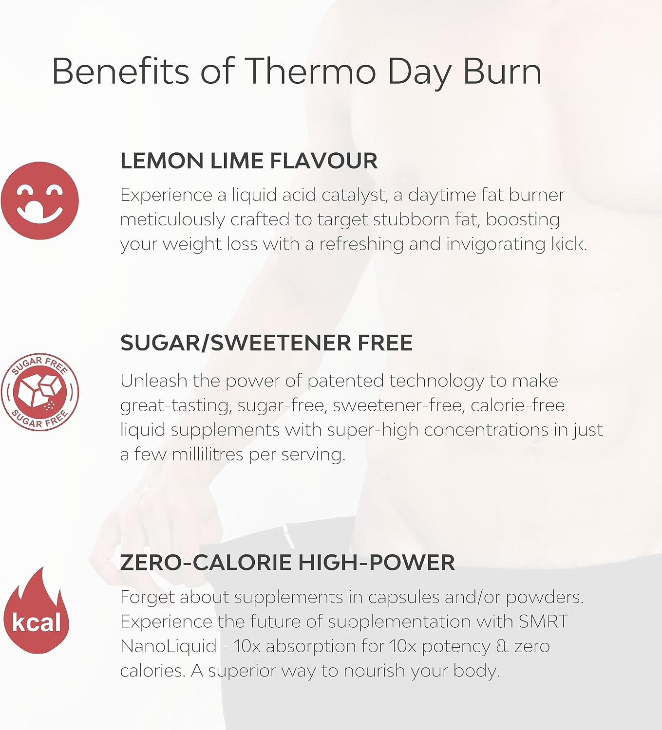 مکمل مایع مدیریت وزن QSTA SMRT LABS Thermo Day Burn
