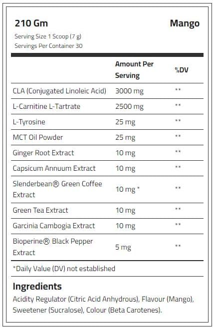 مکمل مدیریت وزن laperva True Lean | طعم انبه، 210 گرم، 30 سروینگ