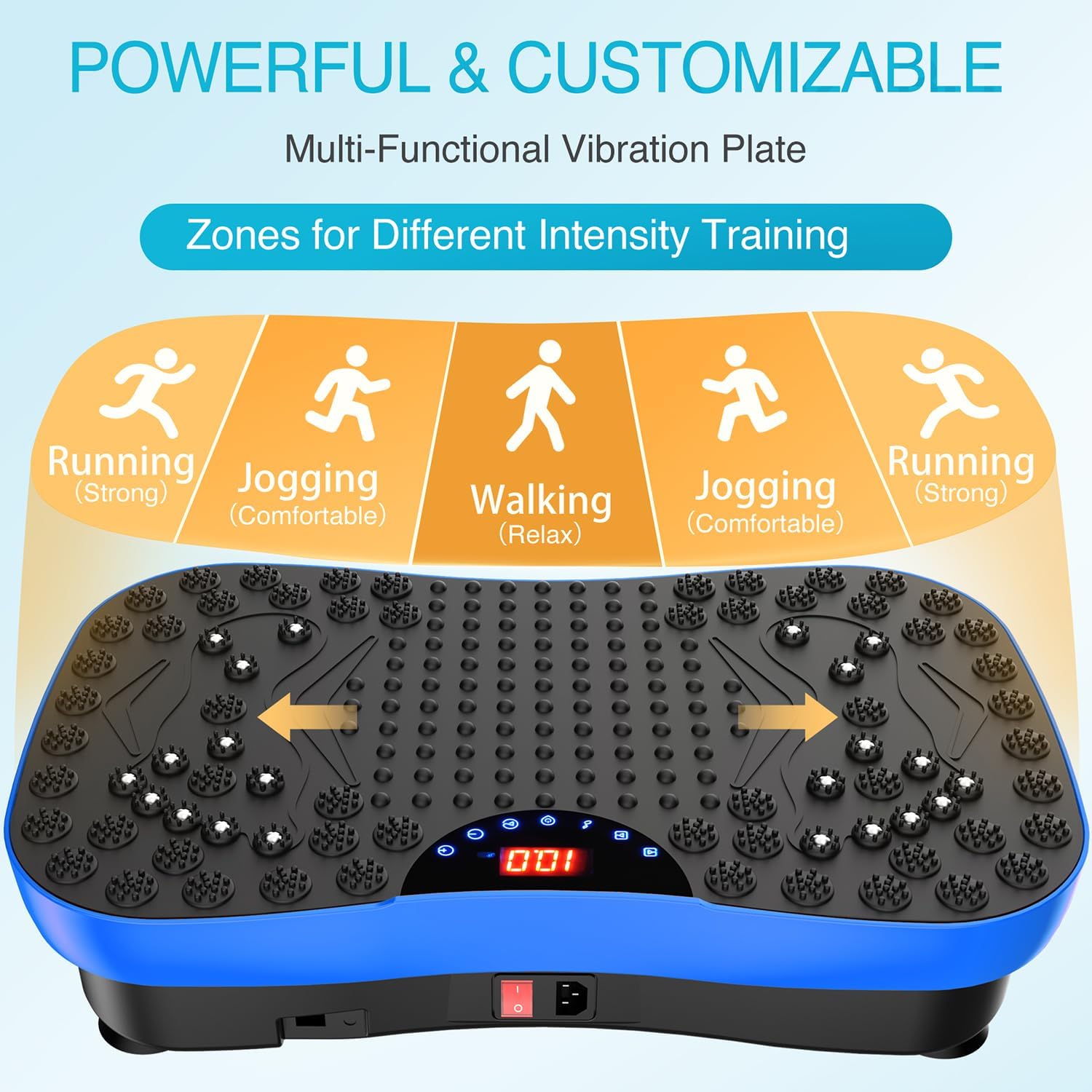 دستگاه فرم‌دهی و ماساژ بدن AXV Vibration Plate Exercise
