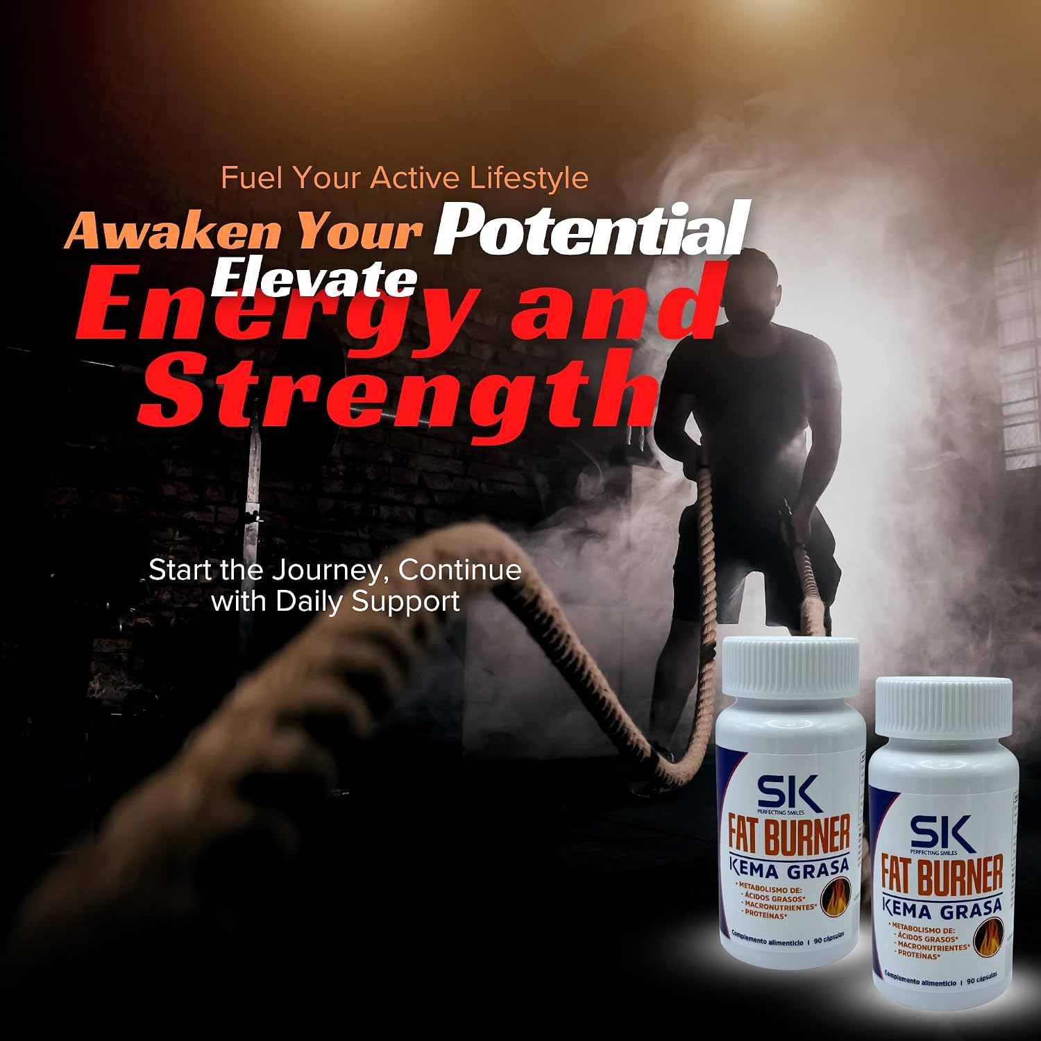 مکمل مدیریت وزن SK Perfecting Smiles Fat Burner Kema Grasa
