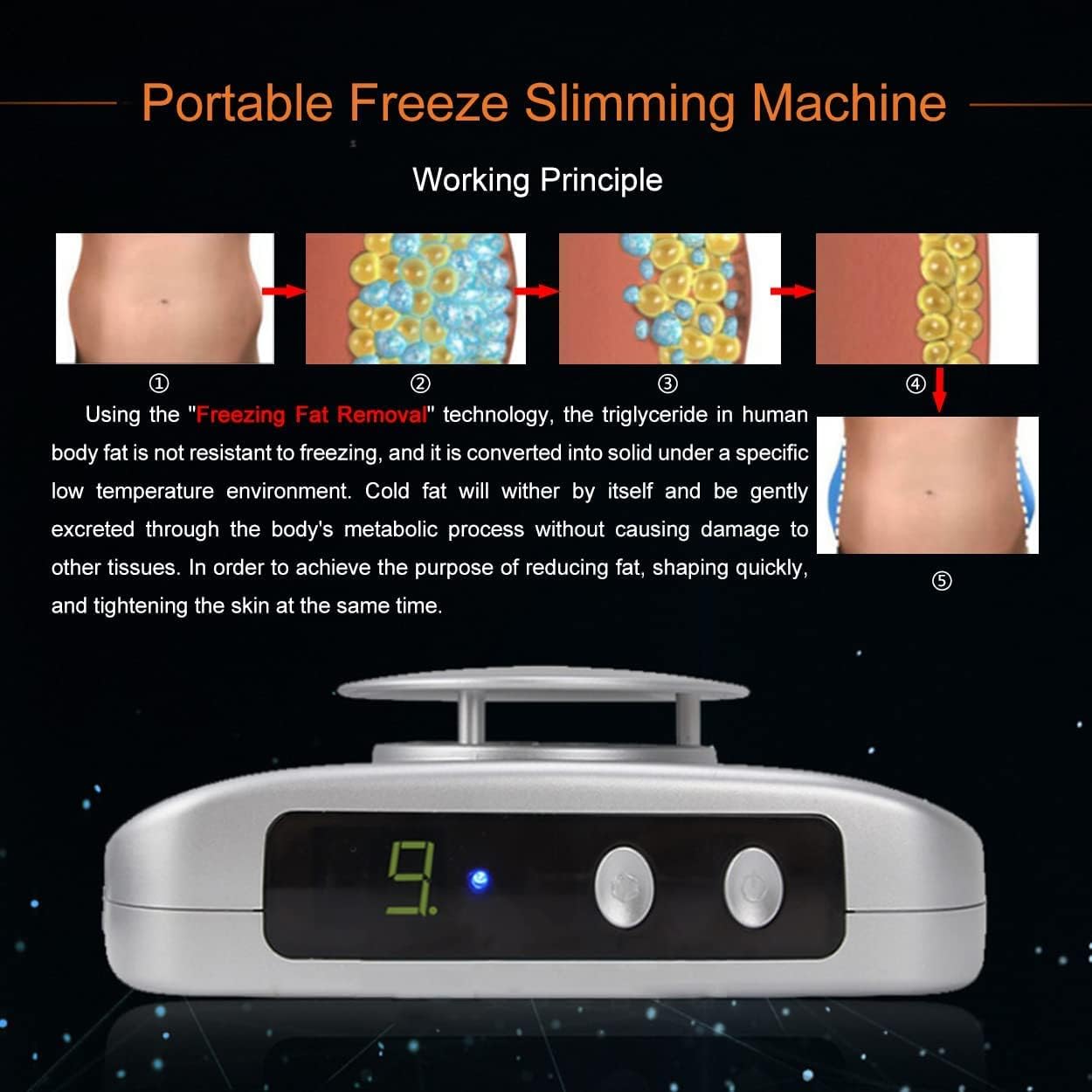 دستگاه فرم‌دهی و ماساژ بدن Fat Freezing Belly Freezing Belly