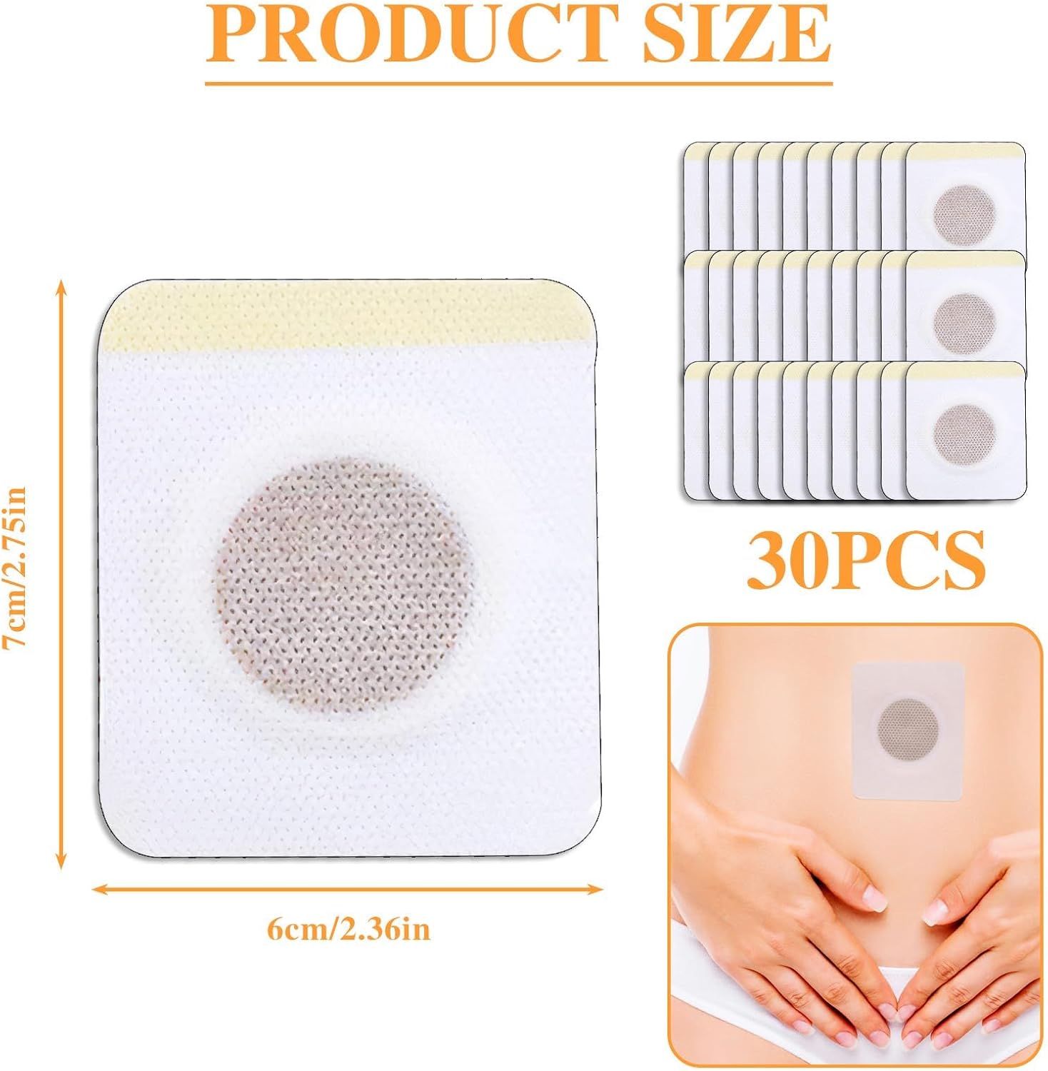 پچ موضعی مدیریت وزن Kasoud Patches | 30 عدد
