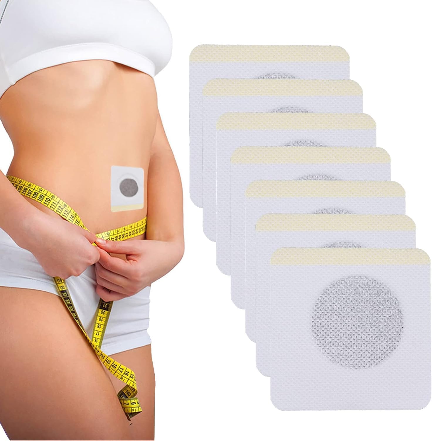 پچ موضعی مدیریت وزن LNYMZD 30 Pieces White Slim | 30 عدد