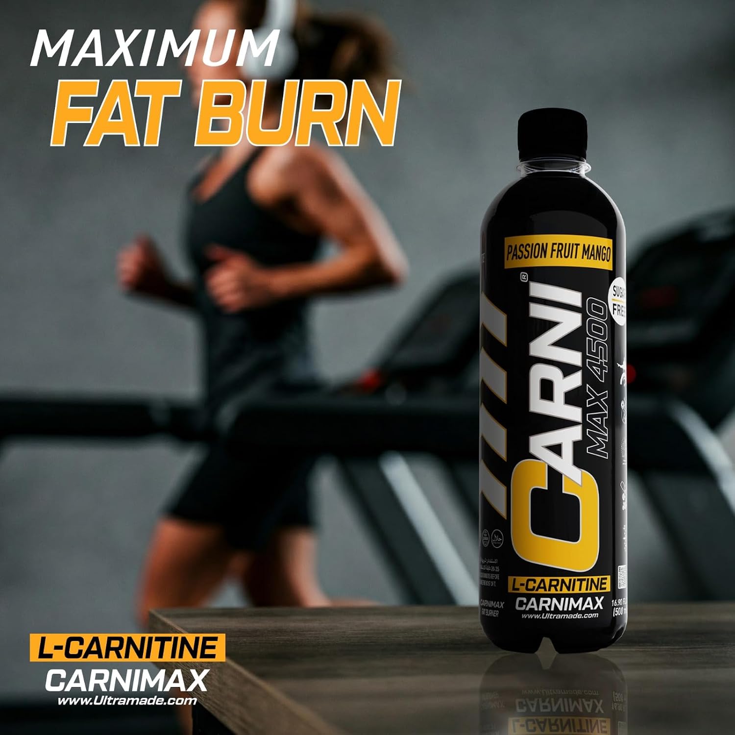 پودر پری‌ورک‌اوت ترموژنیک C5 CARNIMAX با الکترولیت‌ها، ال-کارنیتین و کروم | طعم پینا کولادا، 4500 میلی‌گرم، 500 میلی‌لیتر
