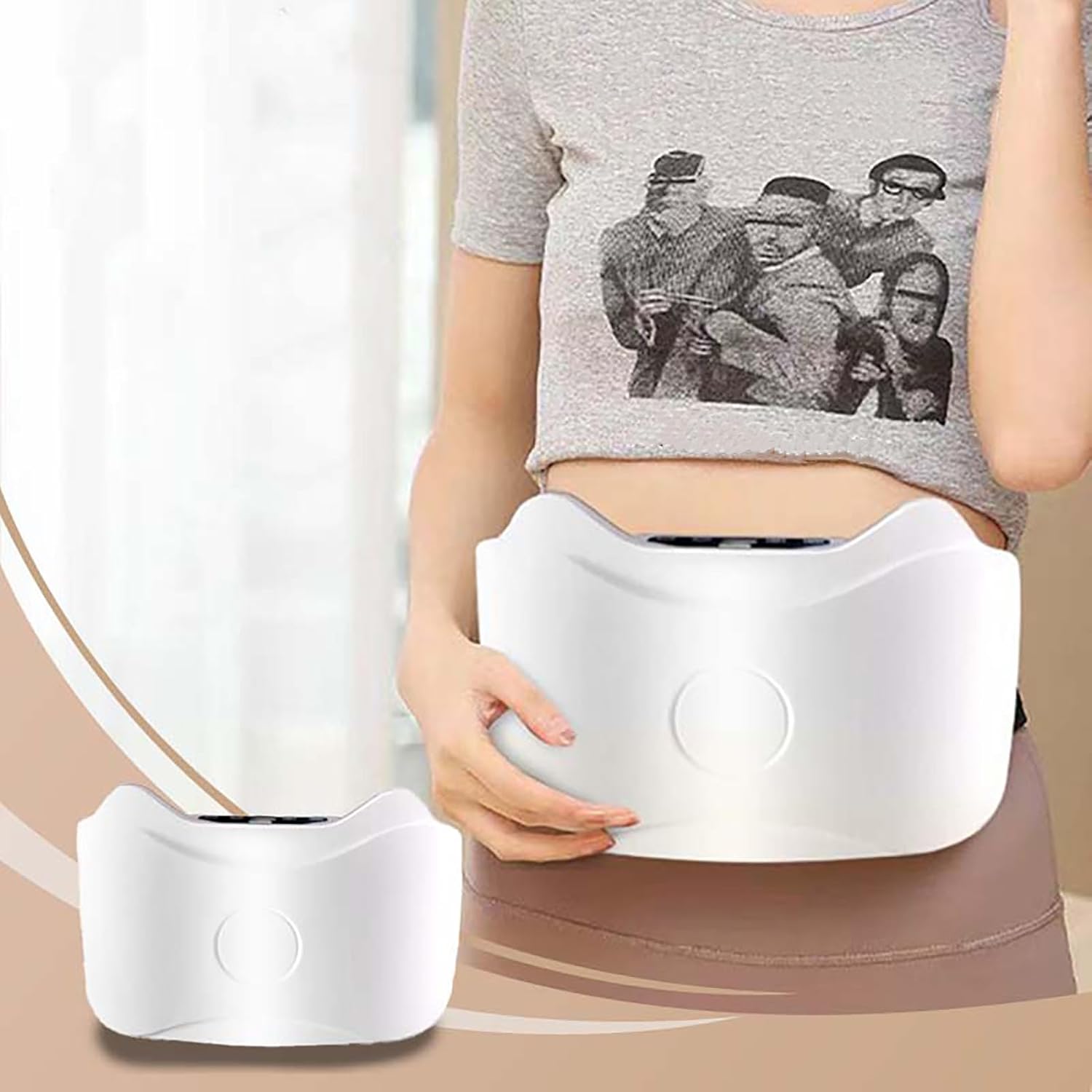 دستگاه فرم‌دهی و ماساژ بدن Electric Wireless Abdominal Massager