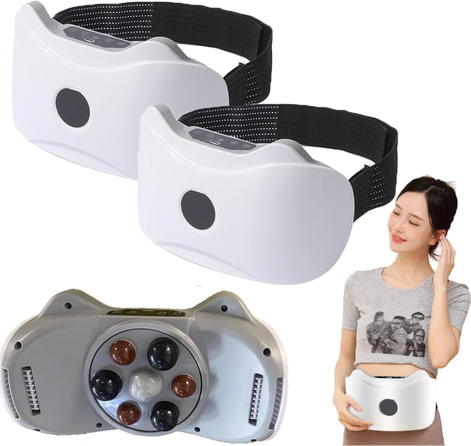 دستگاه فرم‌دهی و ماساژ بدن Electric Wireless Abdominal Massager