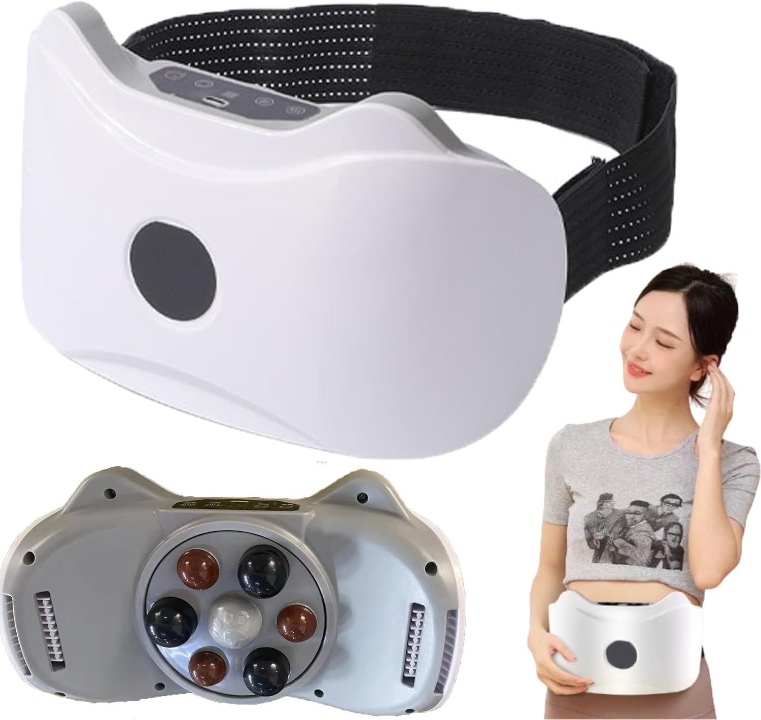 دستگاه فرم‌دهی و ماساژ بدن Electric Wireless Abdominal Massager
