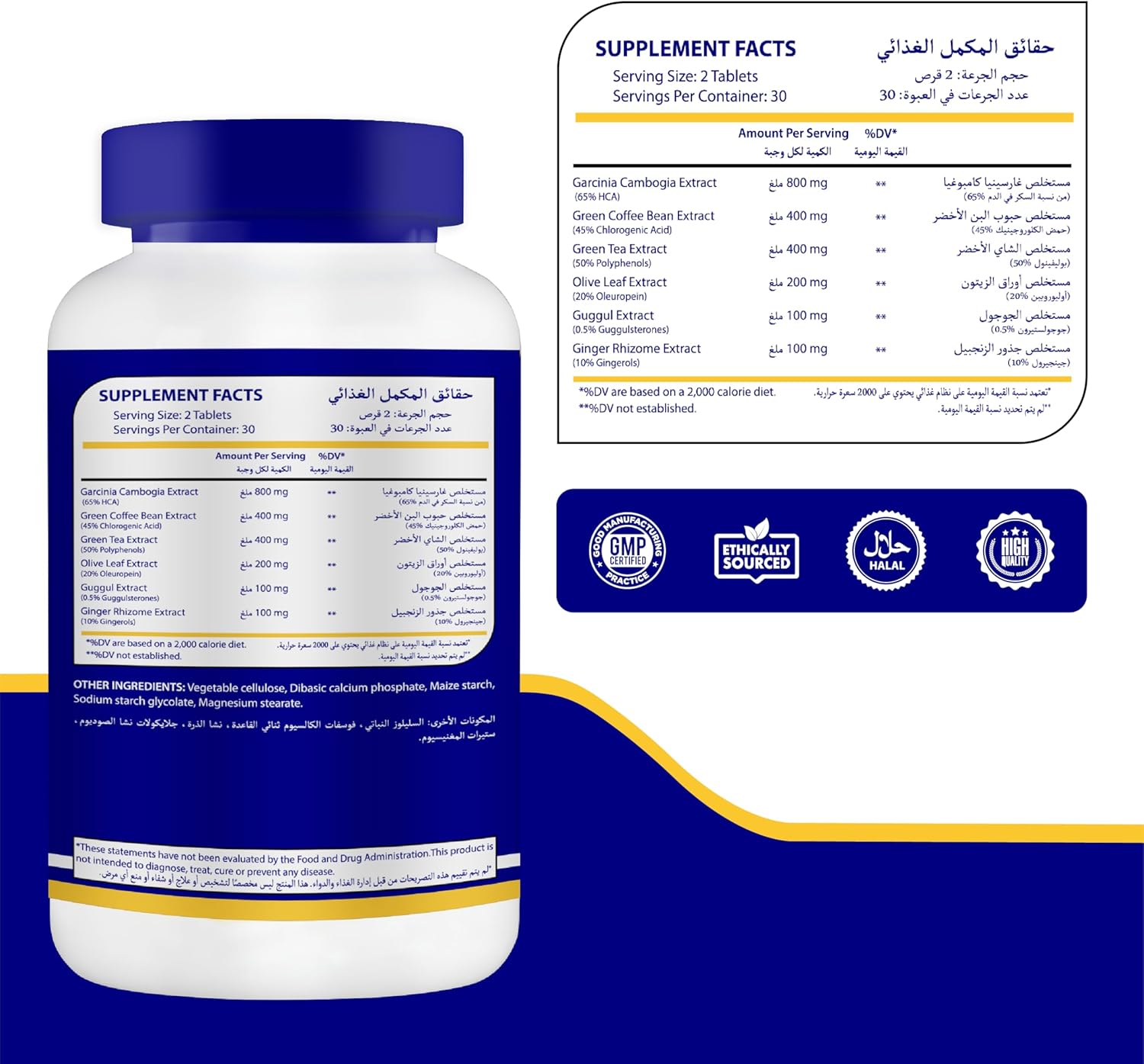 مکمل مدیریت وزن Wasela | 60 قرص