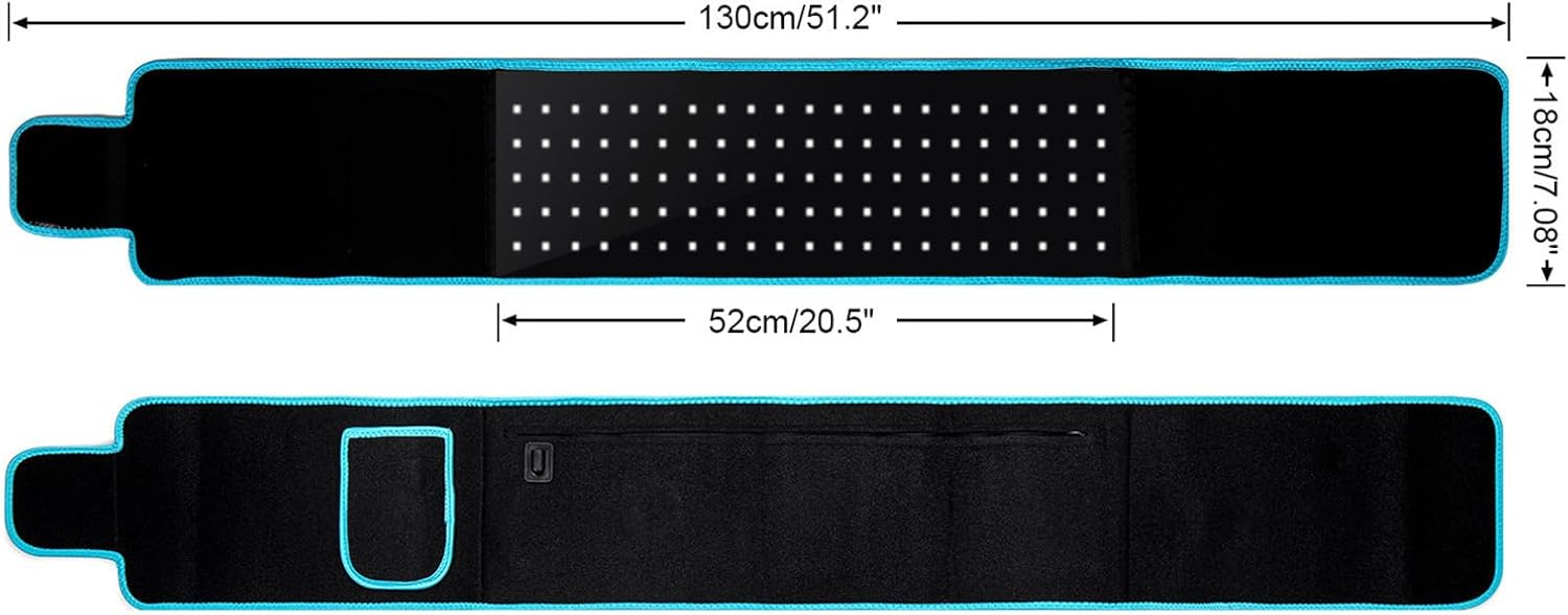 کمربند ورزشی و فرم‌دهنده Red Light Back Shaping Supplies