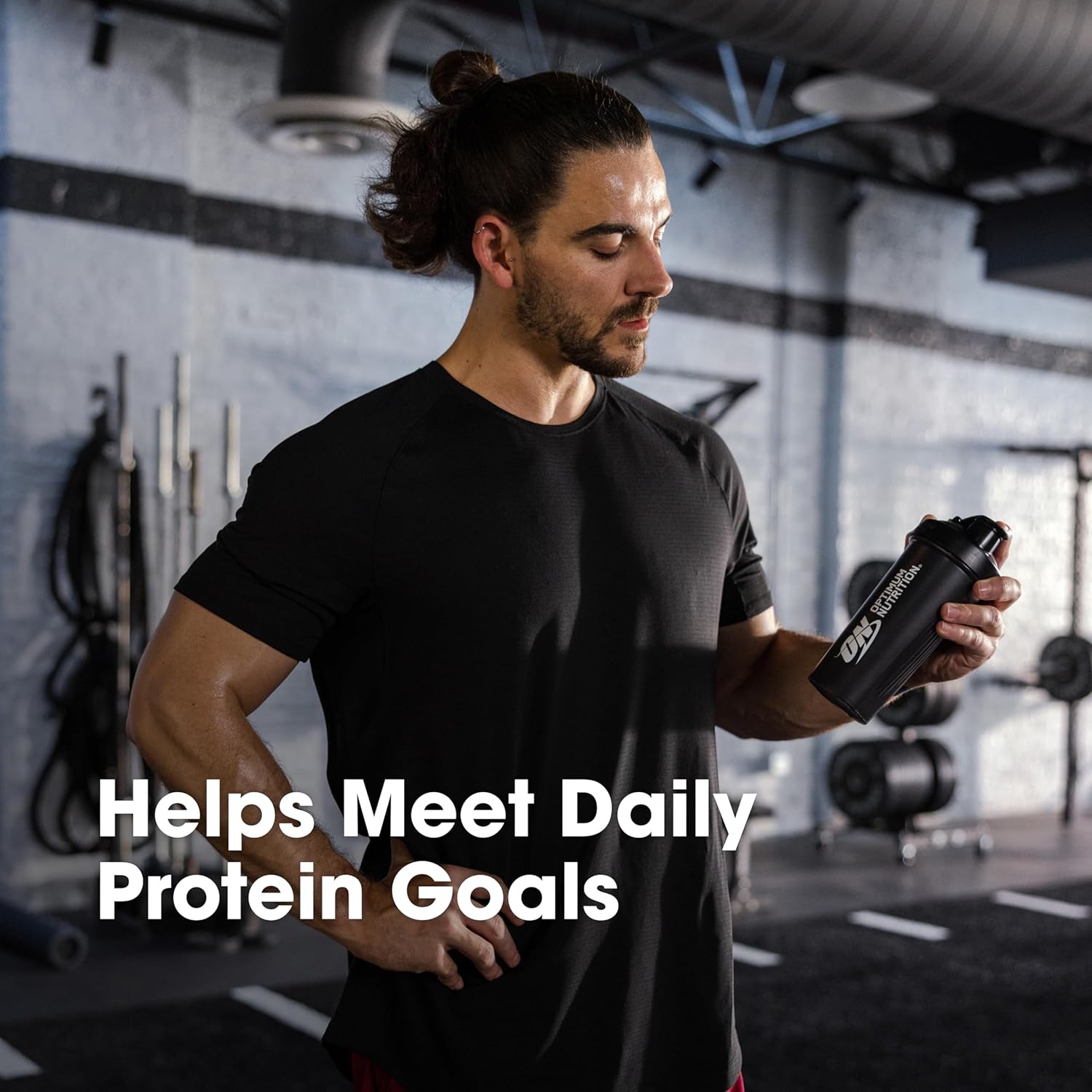 پودر پروتئین وی Optimum Nutrition (ON) Gold Standard 100% Whey، 2 پوند، 29 سروینگ، طعم بستنی وانیلی