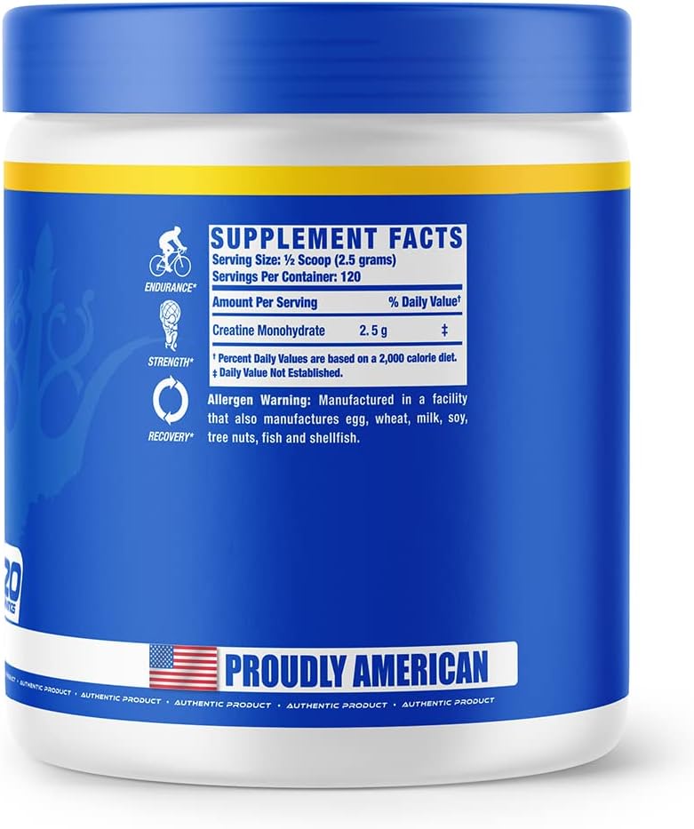 پودر کراتین مونوهیدرات Ronnie Coleman Signature Series Creatine-XS، 226.8 گرم، 120 سروینگ، بدون طعم
