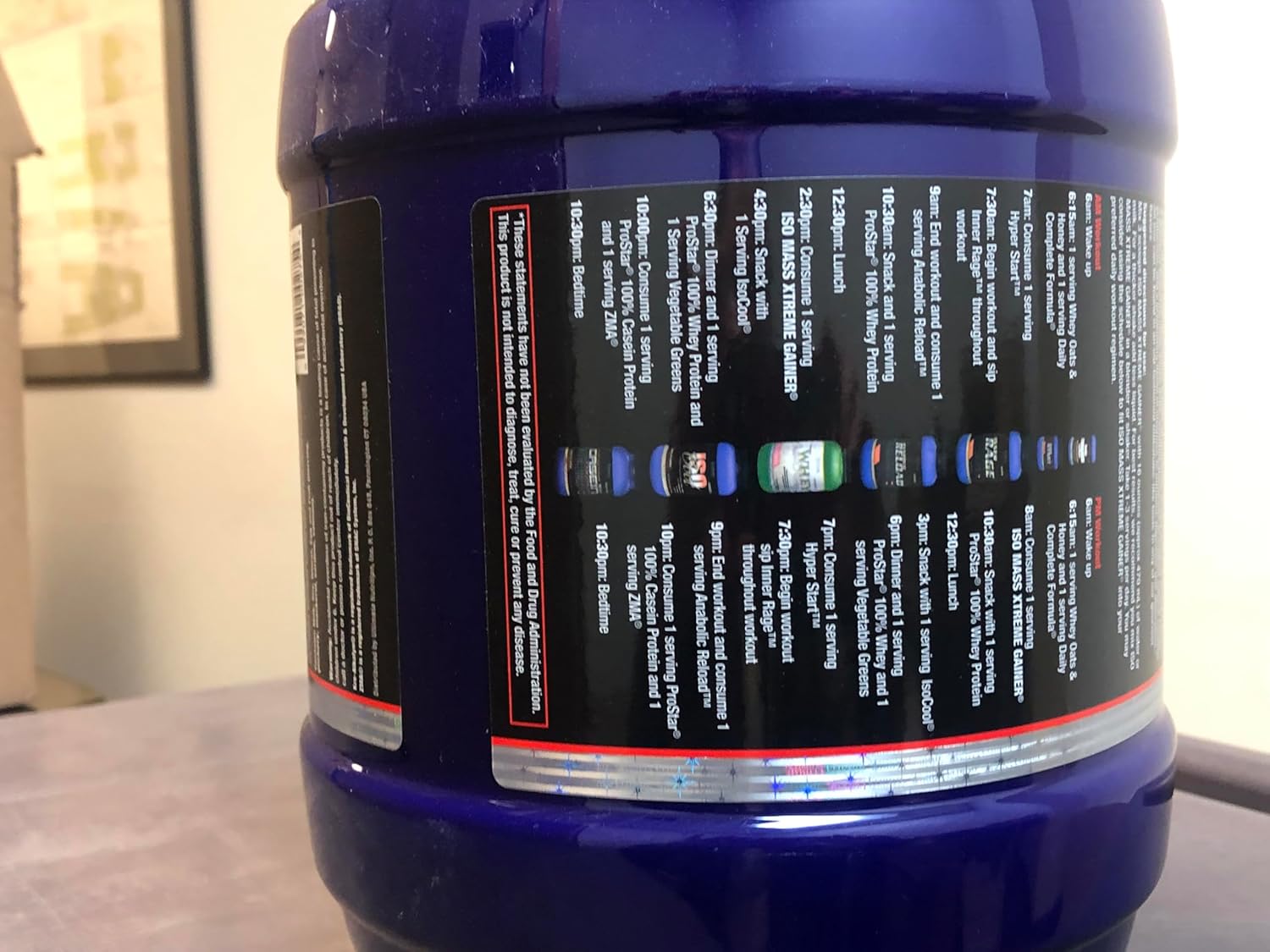 گینر افزایش وزن Ultimate Nutrition ISO Mass Xtreme، 60 گرم پروتئین، 10 پوند، 30 سروینگ، طعم شکلاتی