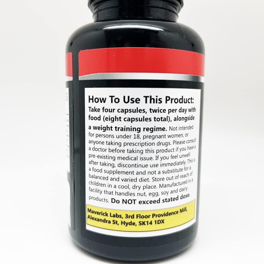 مکمل افزایش اشتها و وزن Maverick Labs Anabolic Mass Gainer، 90 کپسول