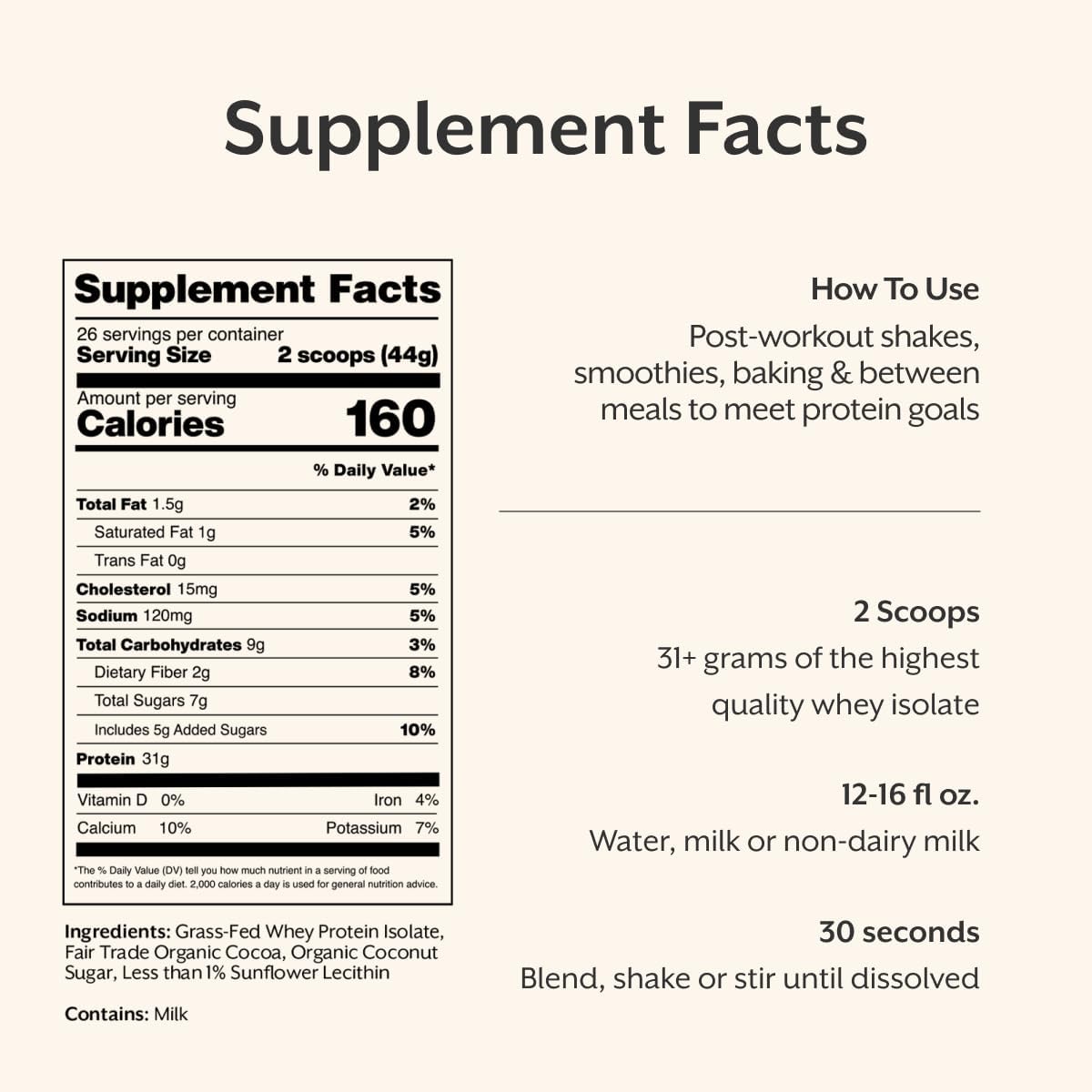 پودر پروتئین وی ProMix Nutrition، 2.5 پوند، طعم شکلاتی