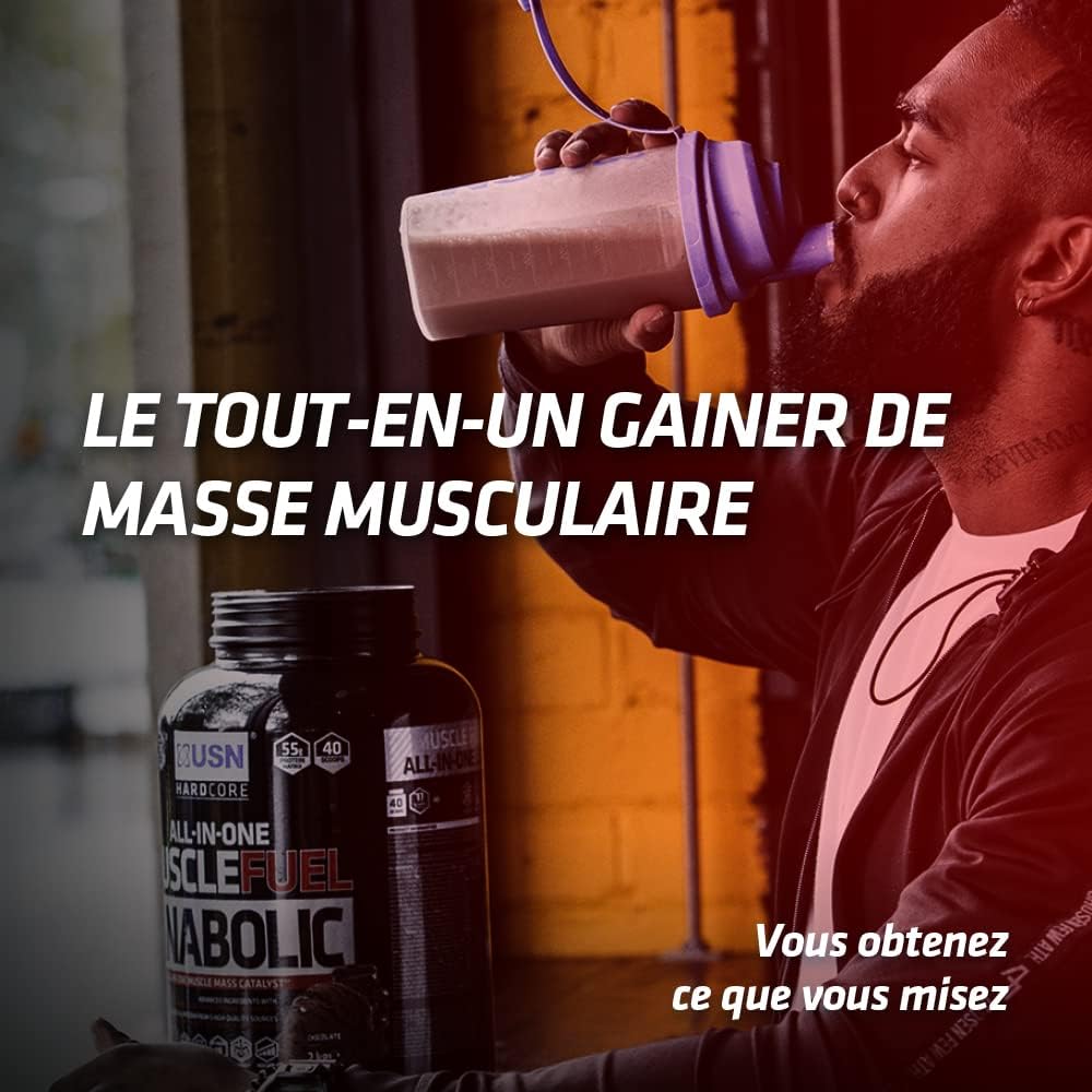 گینر افزایش وزن USN Muscle Fuel Anabolic، 5.3 کیلوگرم
