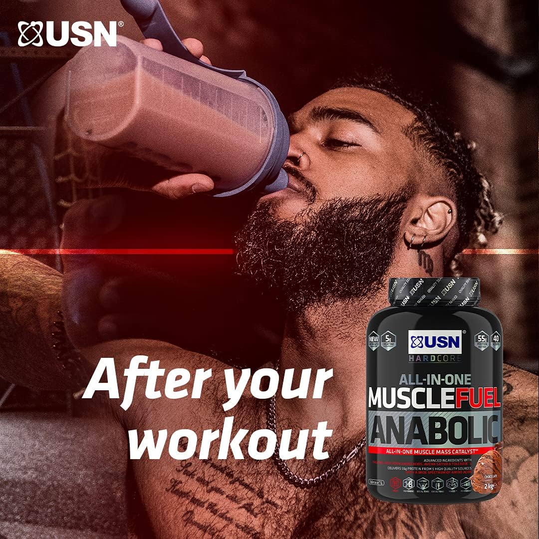 گینر افزایش وزن USN Muscle Fuel Anabolic، 5.3 کیلوگرم