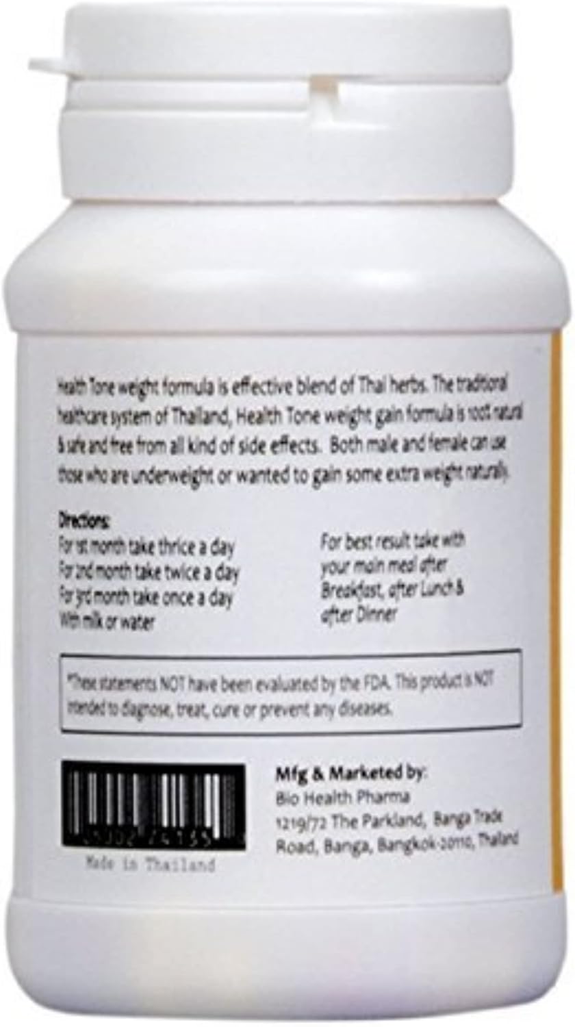 مکمل افزایش اشتها و وزن Health Tone، 90 کپسول